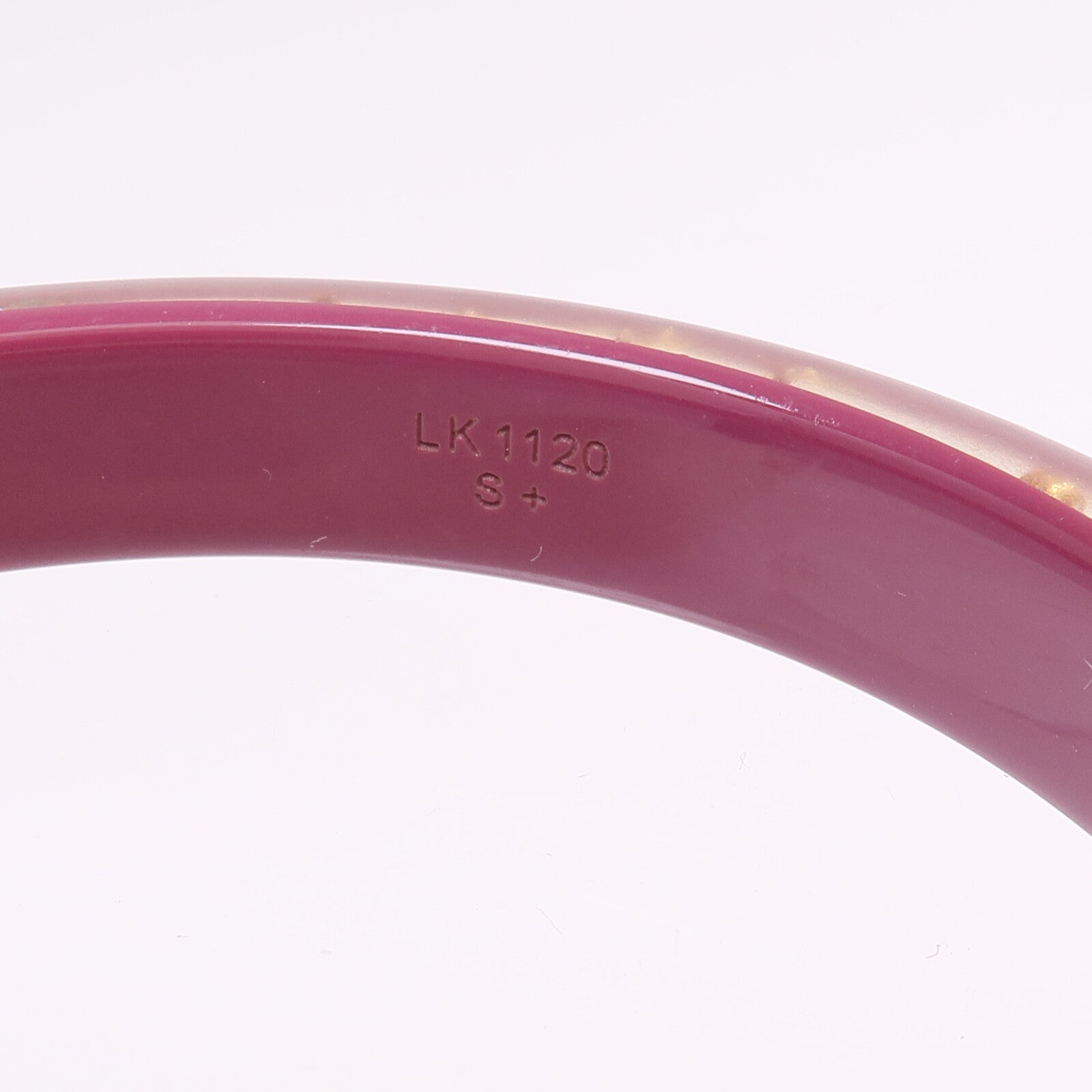 LOUIS VUITTON PVC Inclusion Bangle/Bracelet手鐲