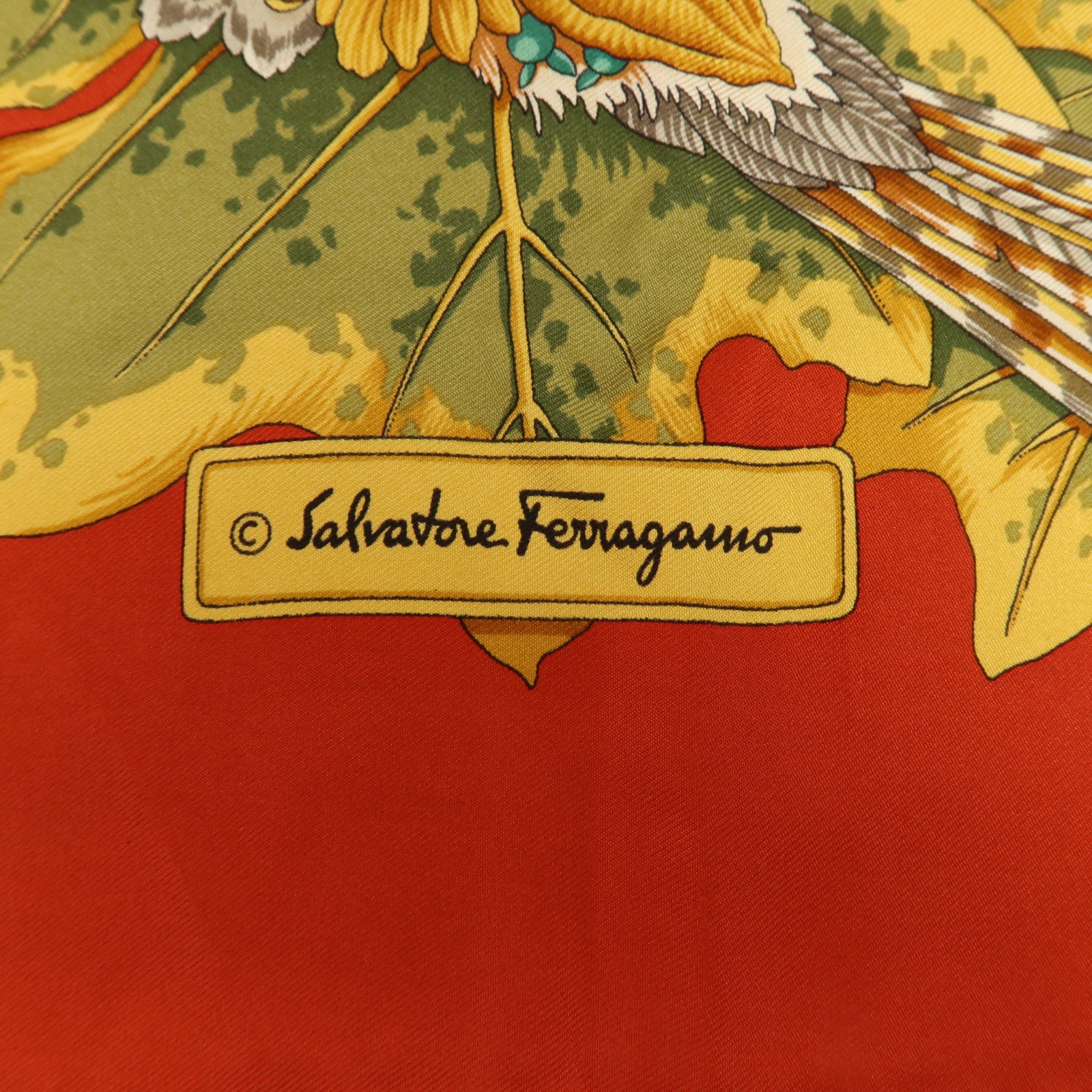 Salvatore Ferragamo 絲質Scarf 90x90cm絲巾