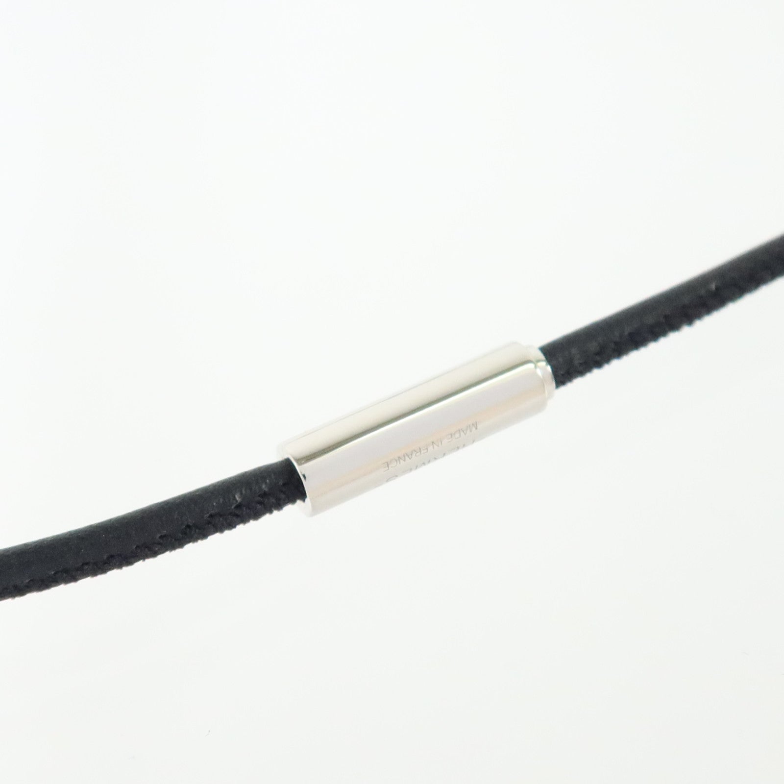 HERMES Swift皮革/金屬Eclipse Necklace項鏈