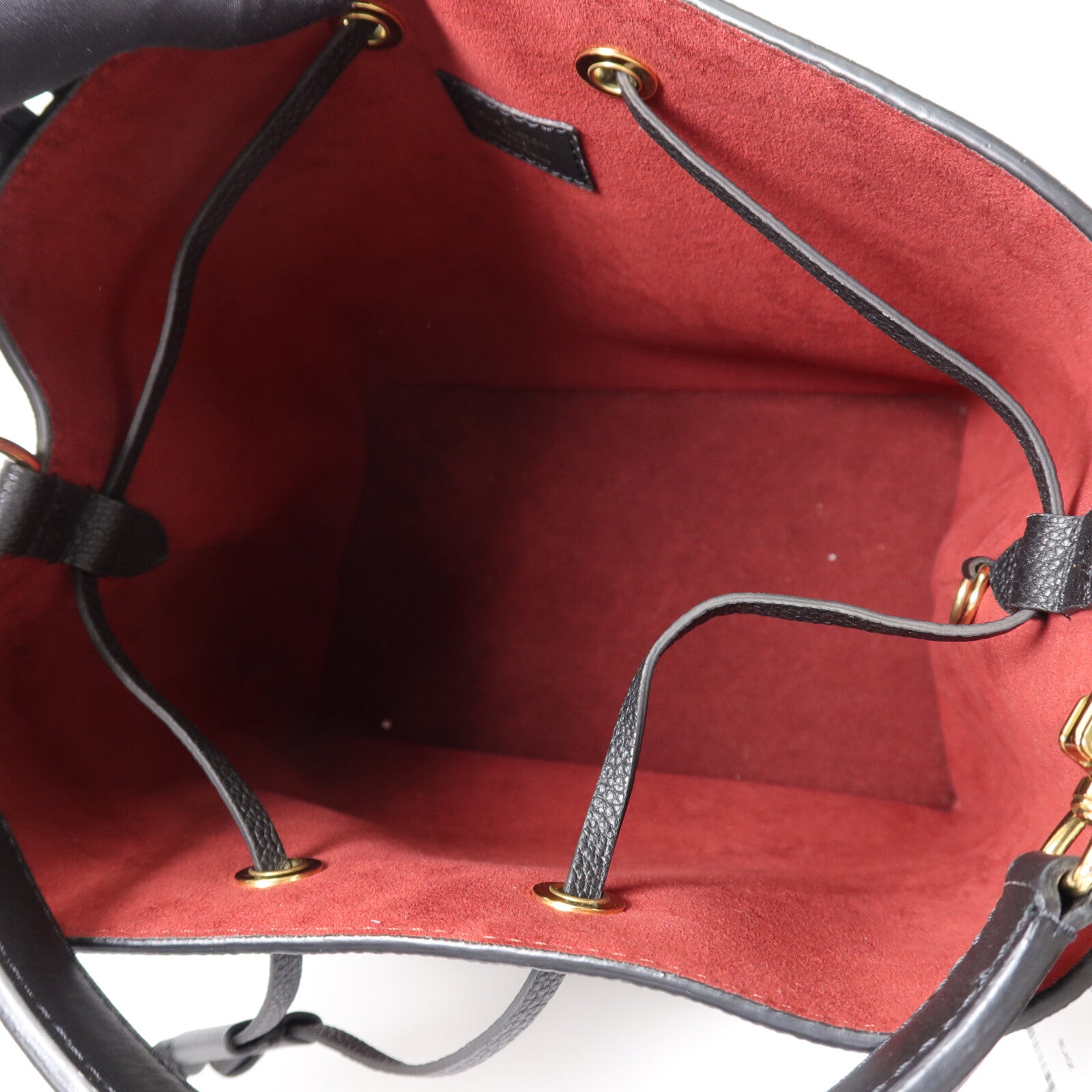 LOUIS VUITTON Monogram Empreinte Bicolor Neo Noe MM金手挽肩背兩用袋