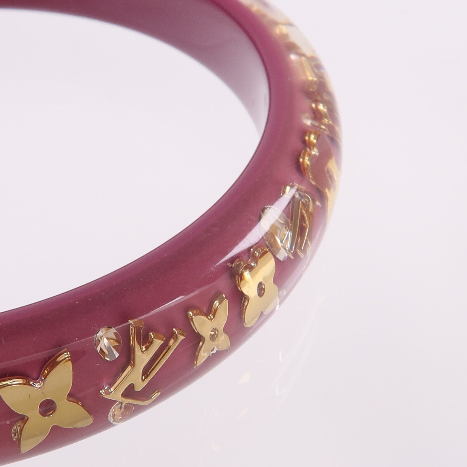 LOUIS VUITTON PVC Inclusion Bangle/Bracelet手鐲