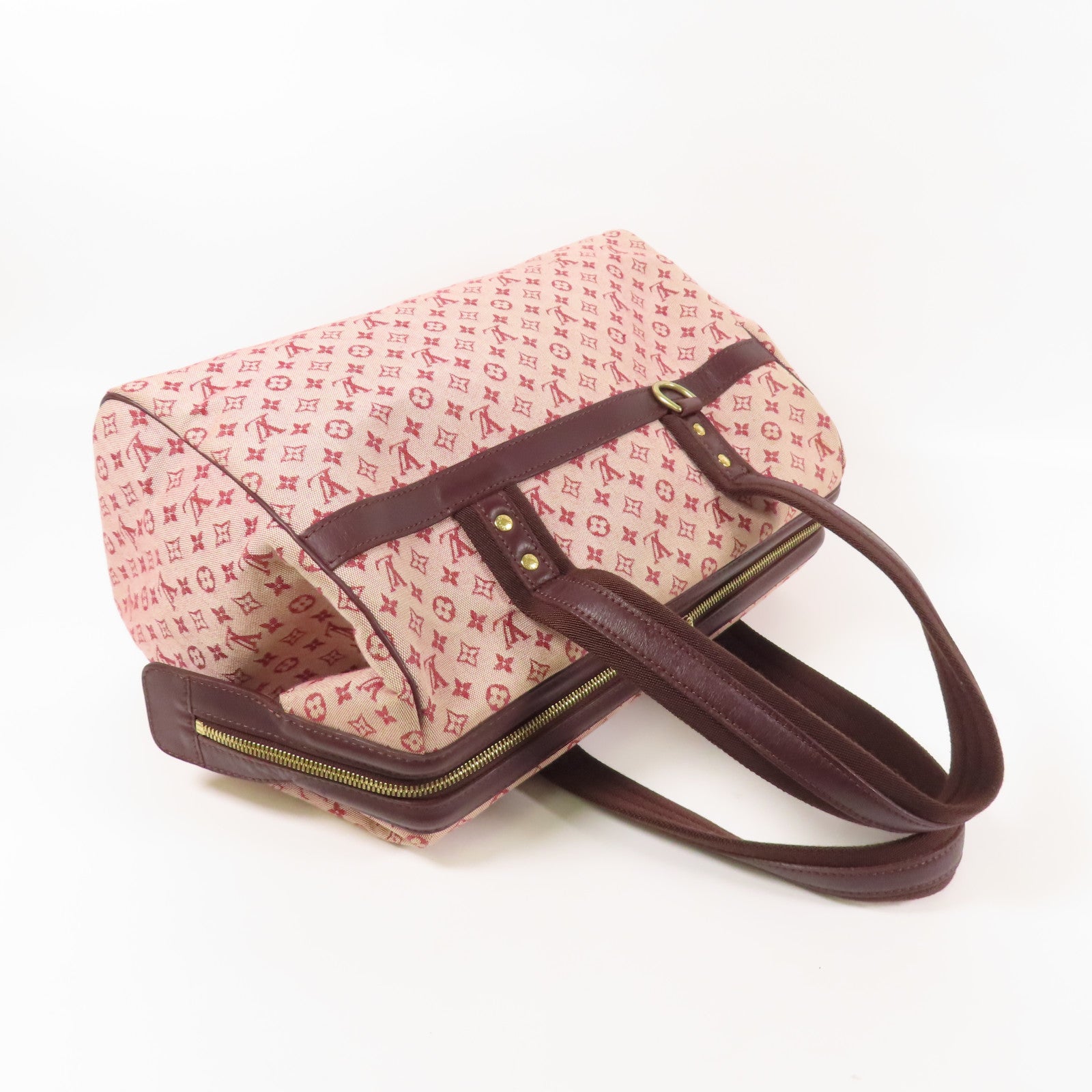 LOUIS VUITTON Monogram Mini Josephine GM金扣手挽袋