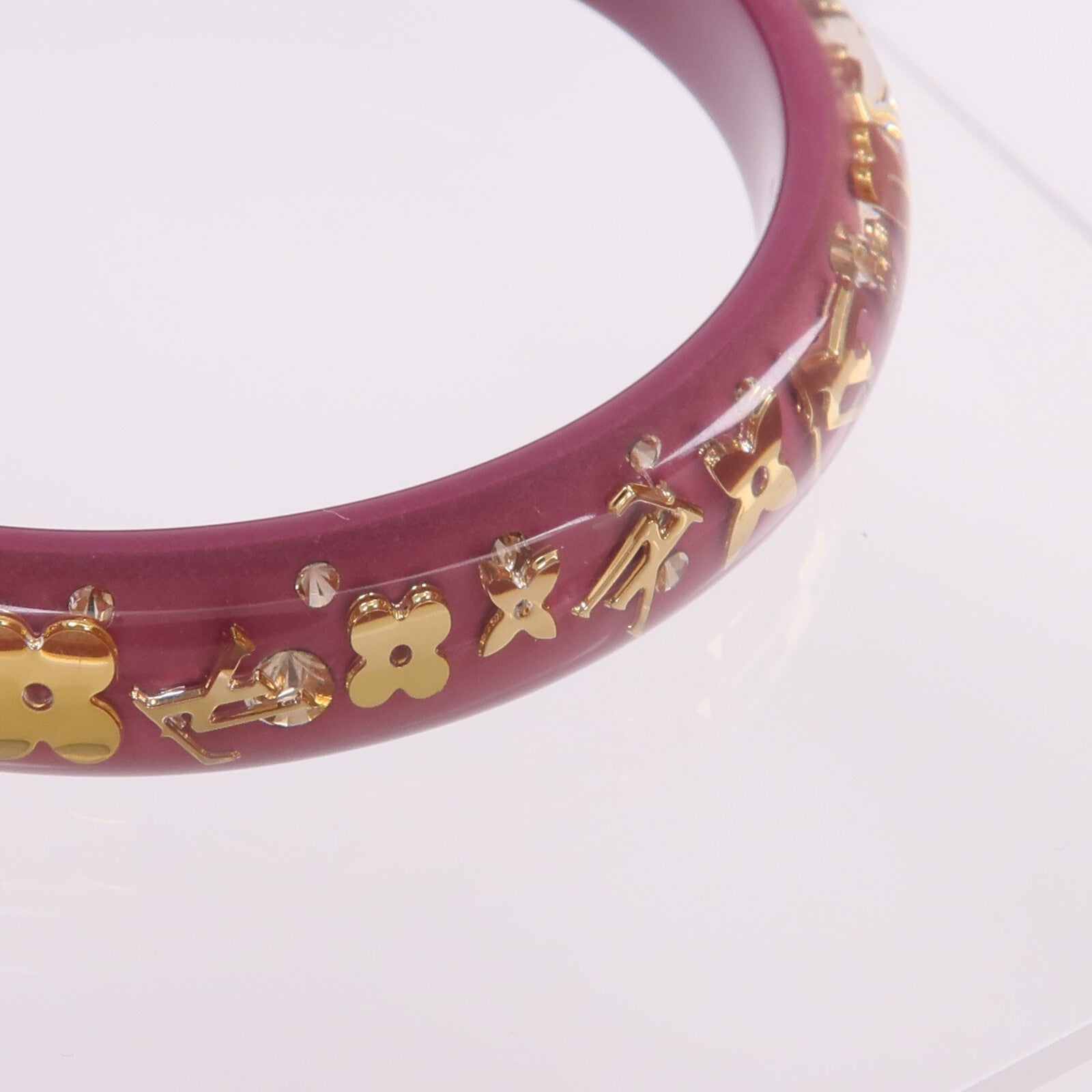 LOUIS VUITTON PVC Inclusion Bangle/Bracelet手鐲