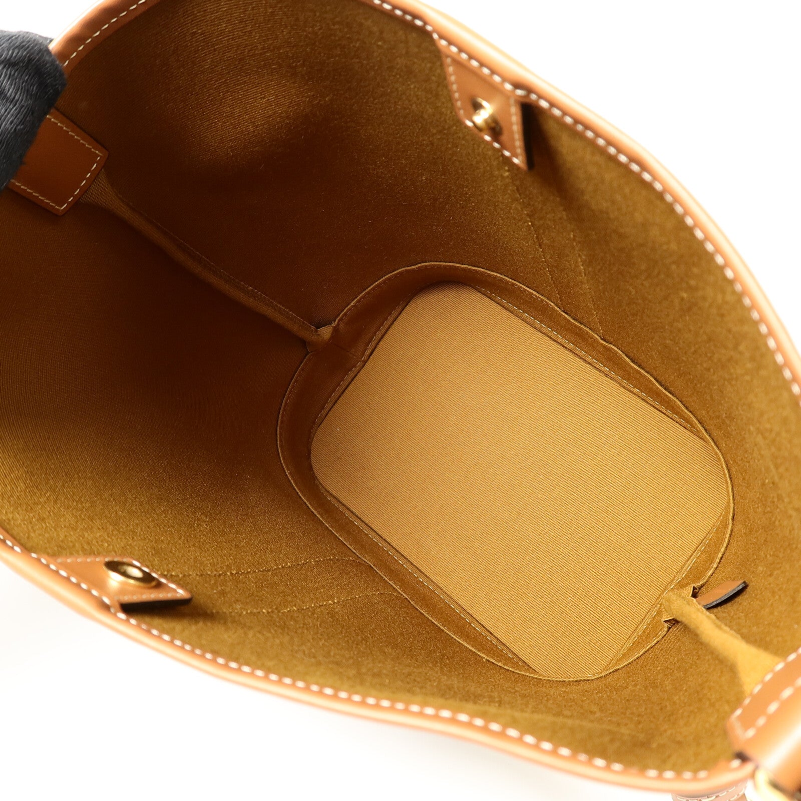 CELINE 塗層帆布Triomphe Small Bucket肩背袋