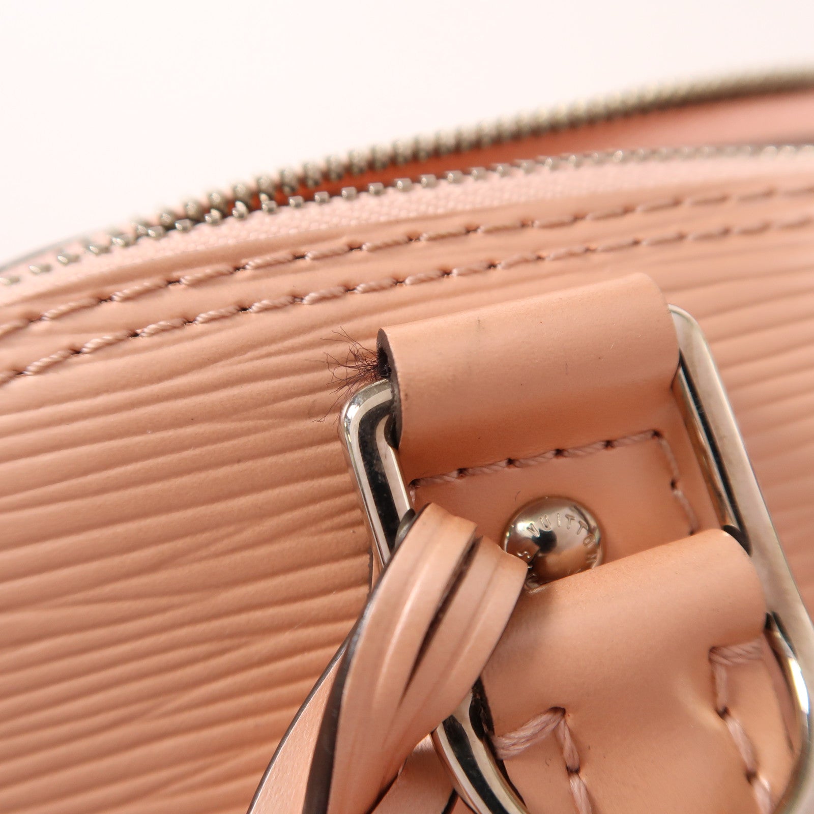 LOUIS VUITTON Epi Alma PM銀扣手挽袋