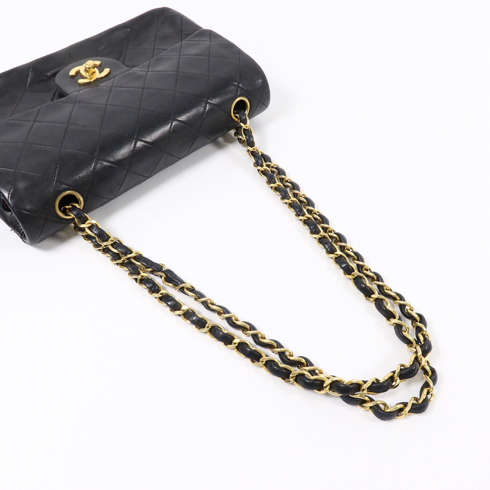 CHANEL 羊皮皮革Classic 23鏈帶肩背袋
