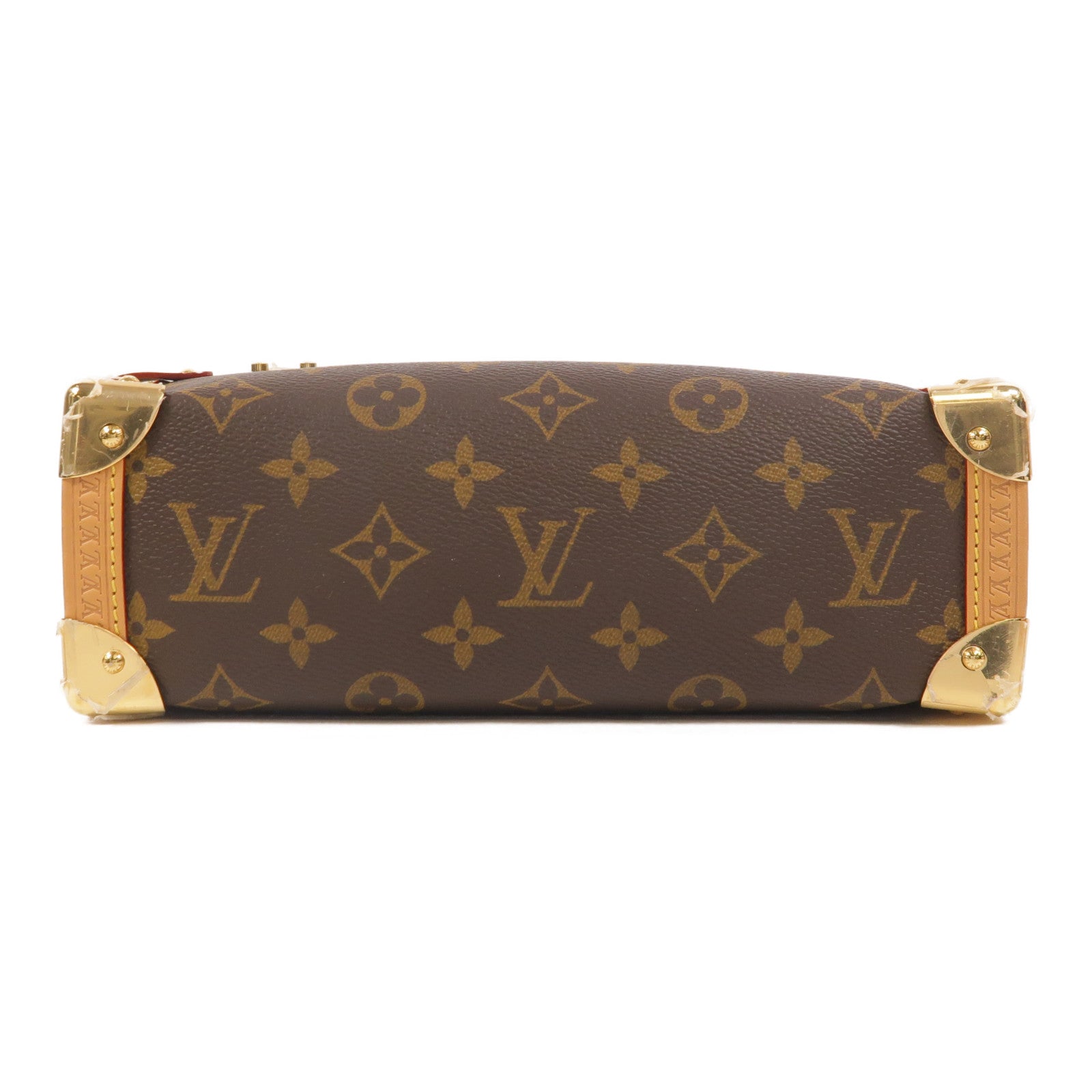 LOUIS VUITTON Monogram Side Trunk PM手挽肩背兩用袋