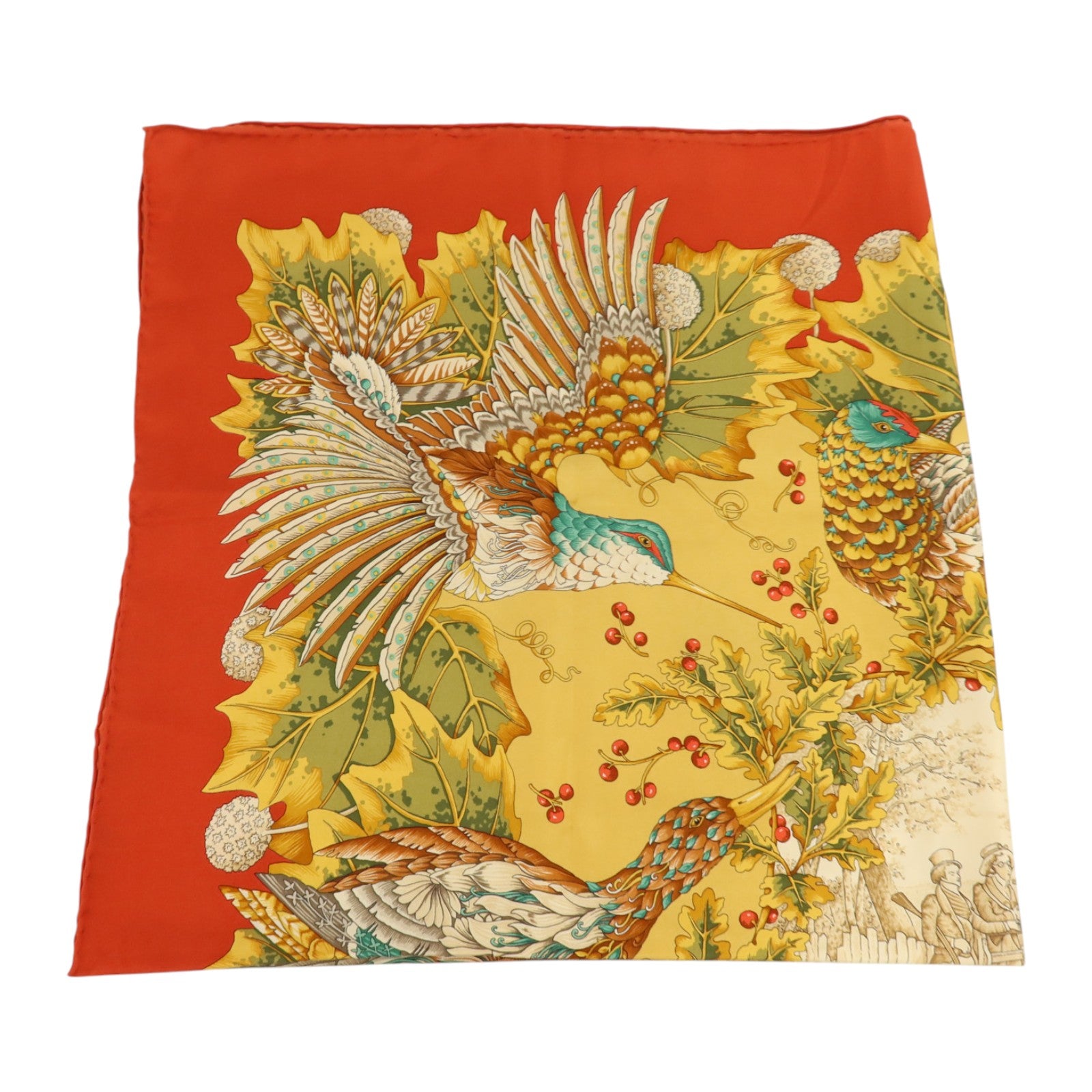 Salvatore Ferragamo 絲質Scarf 90x90cm絲巾