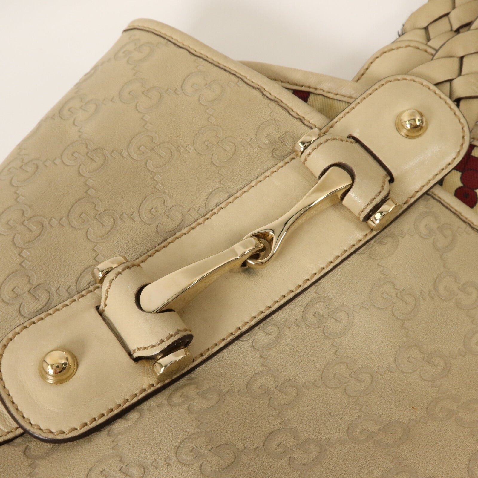 GUCCI 牛皮皮革Pelham手挽袋