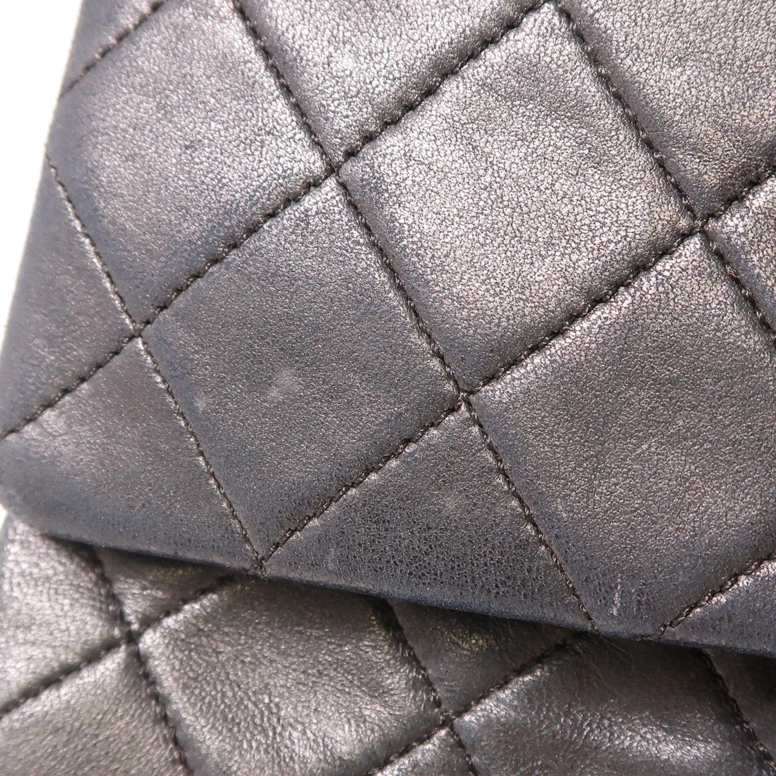 CHANEL 羊皮皮革Vintage Classic金扣鏈帶肩背袋
