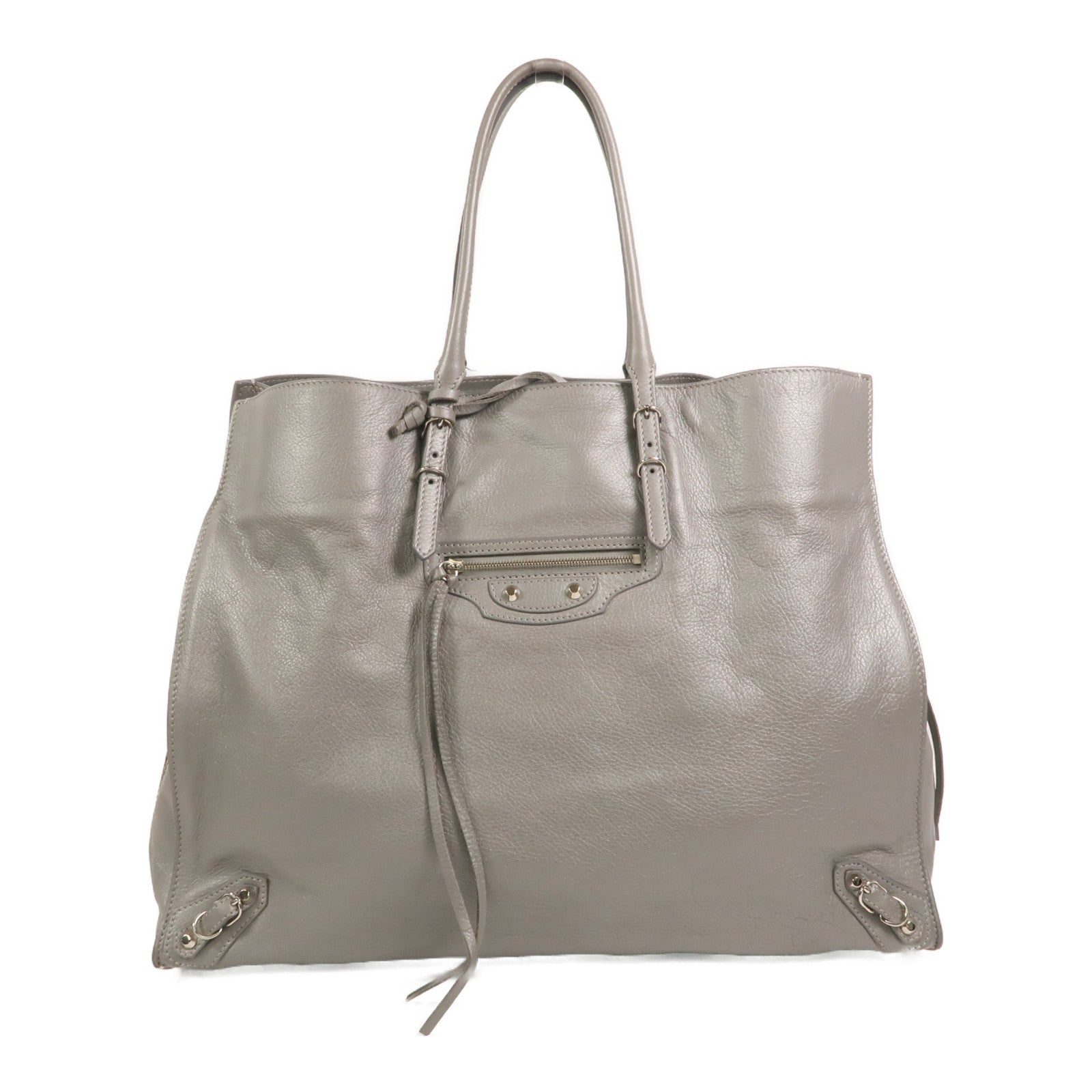 BALENCIAGA 牛皮皮革Papier A4手挽袋