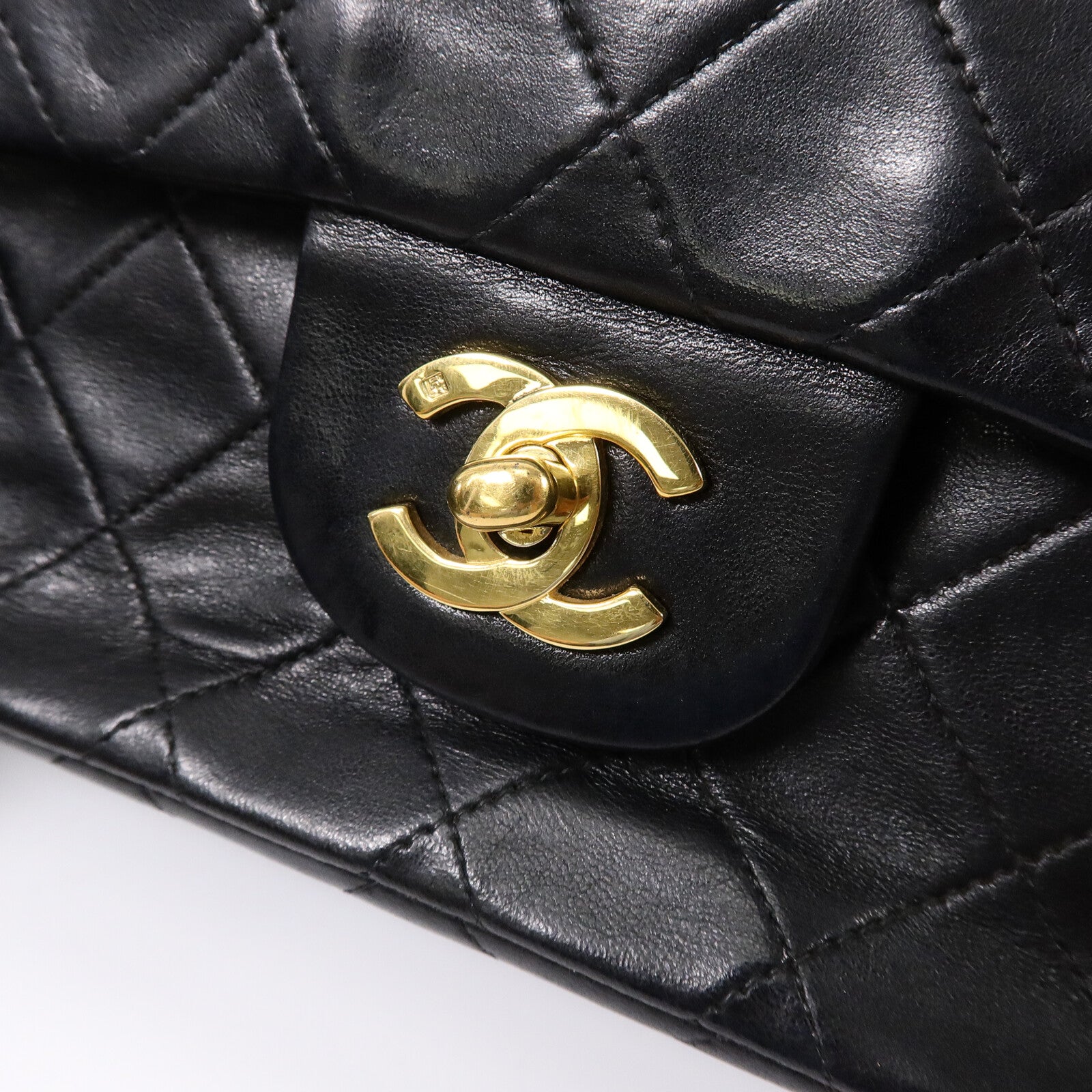 CHANEL 羊皮皮革Classic 23鏈帶肩背袋