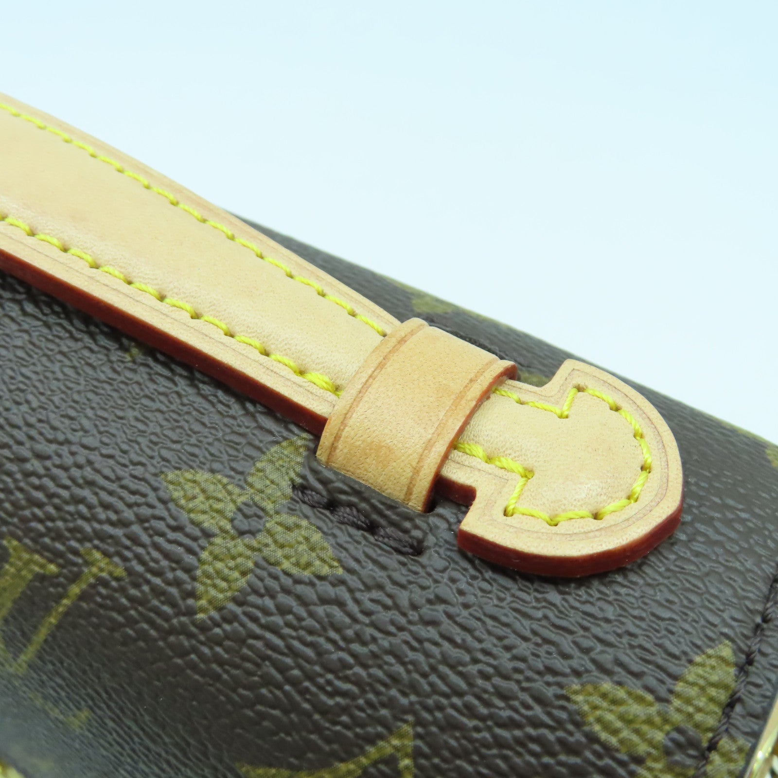 LOUIS VUITTON Monogram Pochette Metis East West金扣鏈帶手挽肩背兩用袋啡色