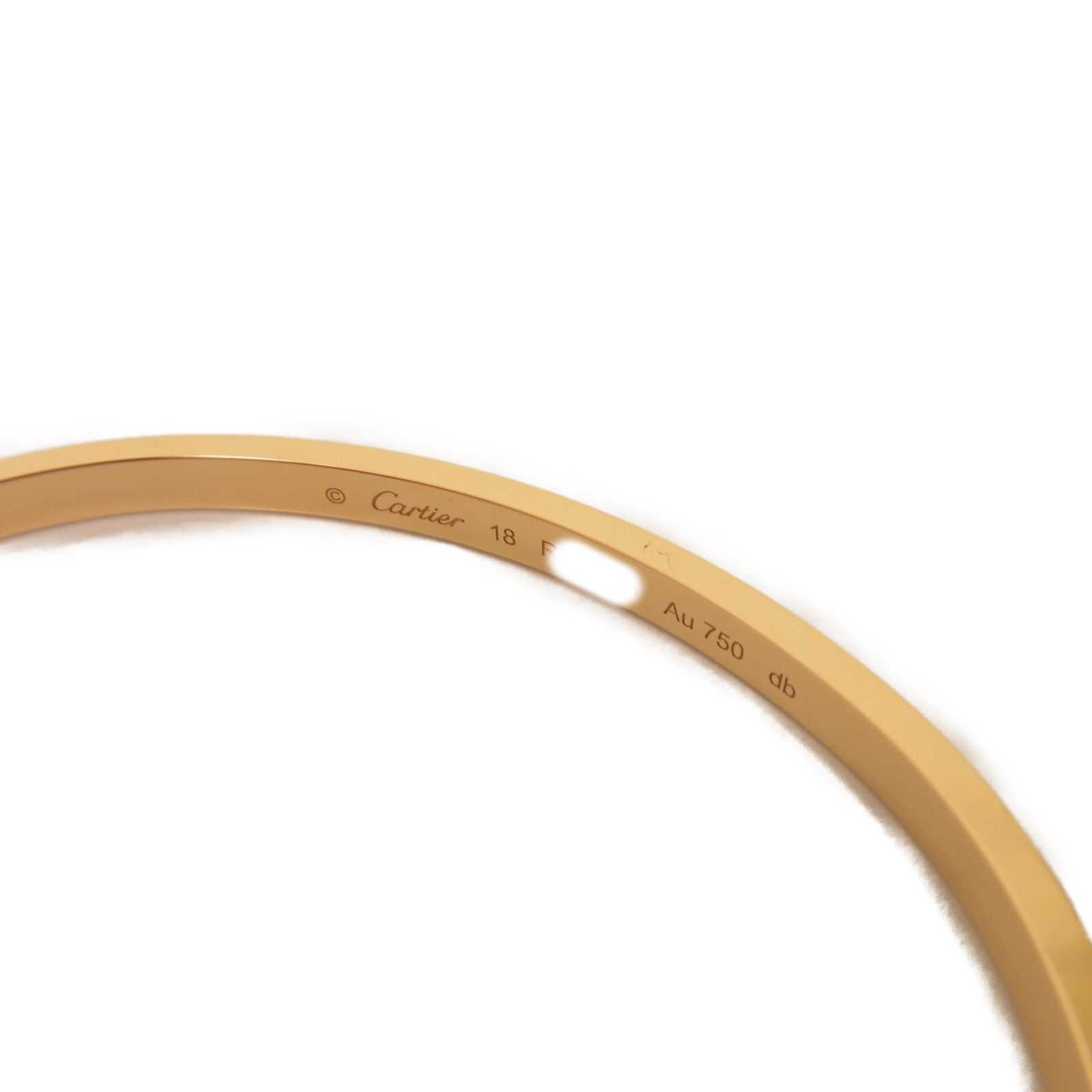 CARTIER 18K玫瑰金Love Blaceret Small手鏈Cartier#18