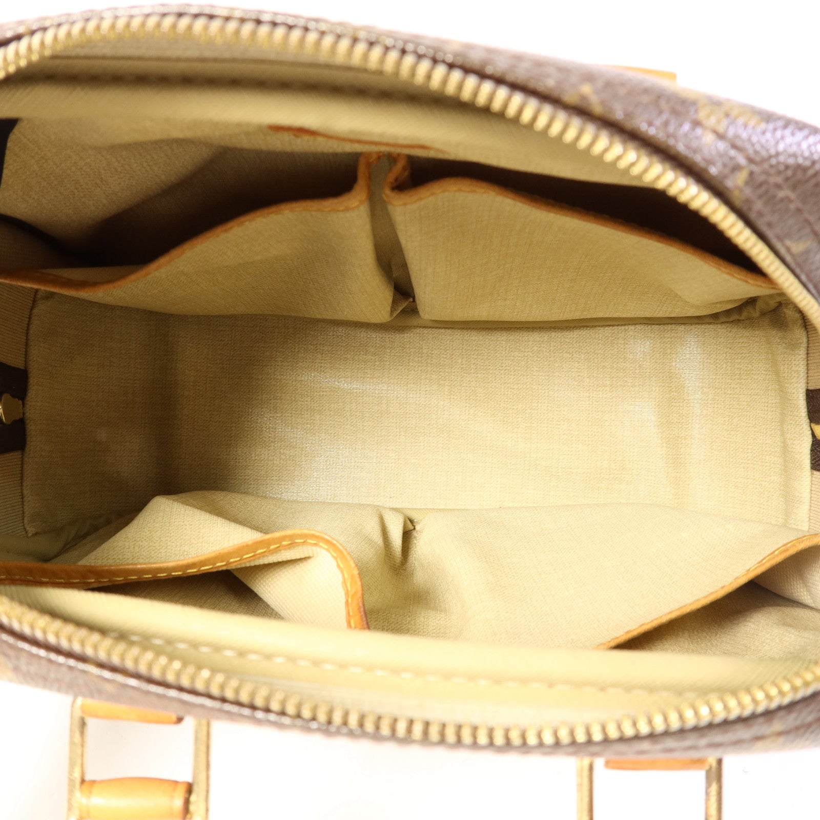 LOUIS VUITTON Monogram Trouville金扣手挽袋