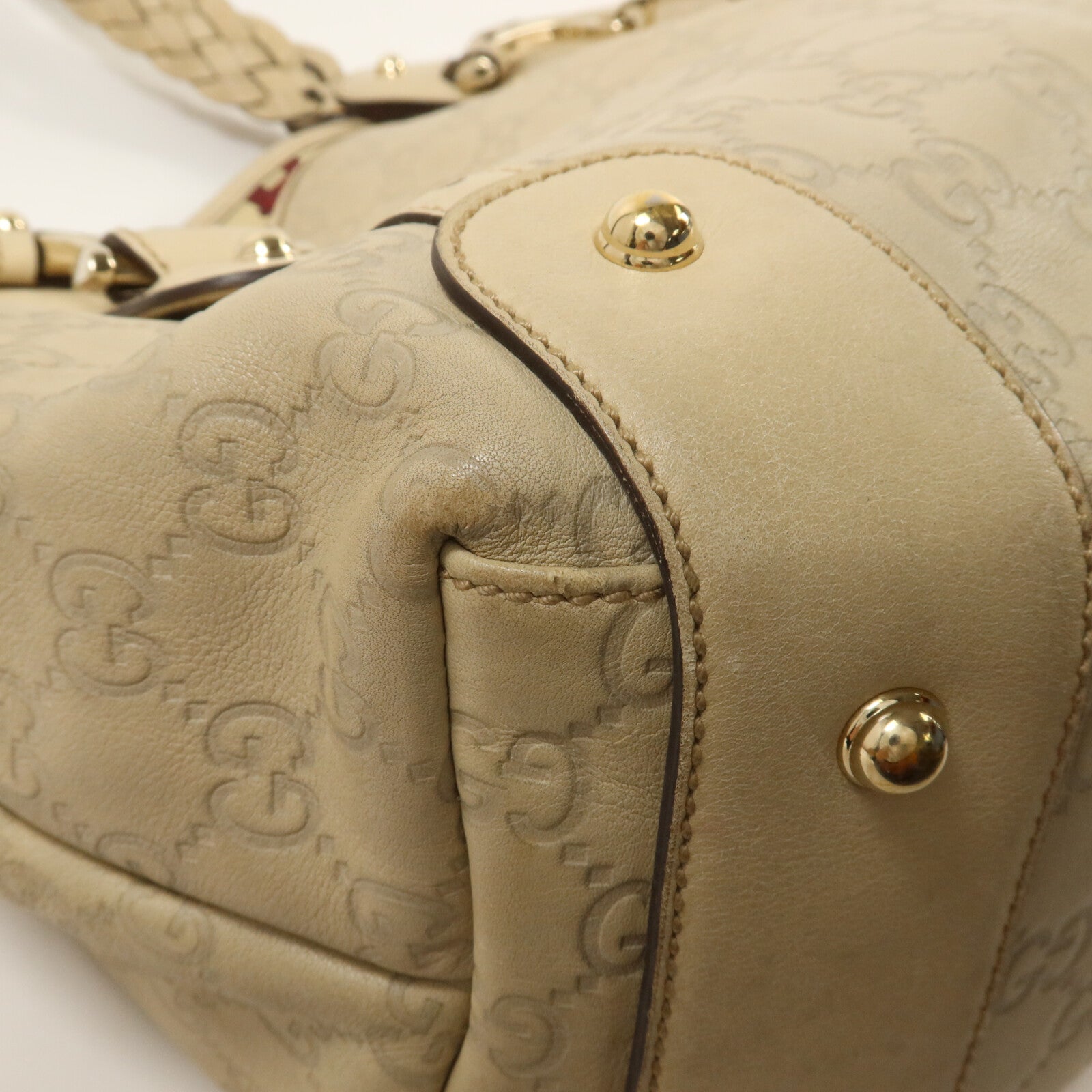 GUCCI 牛皮皮革Pelham手挽袋