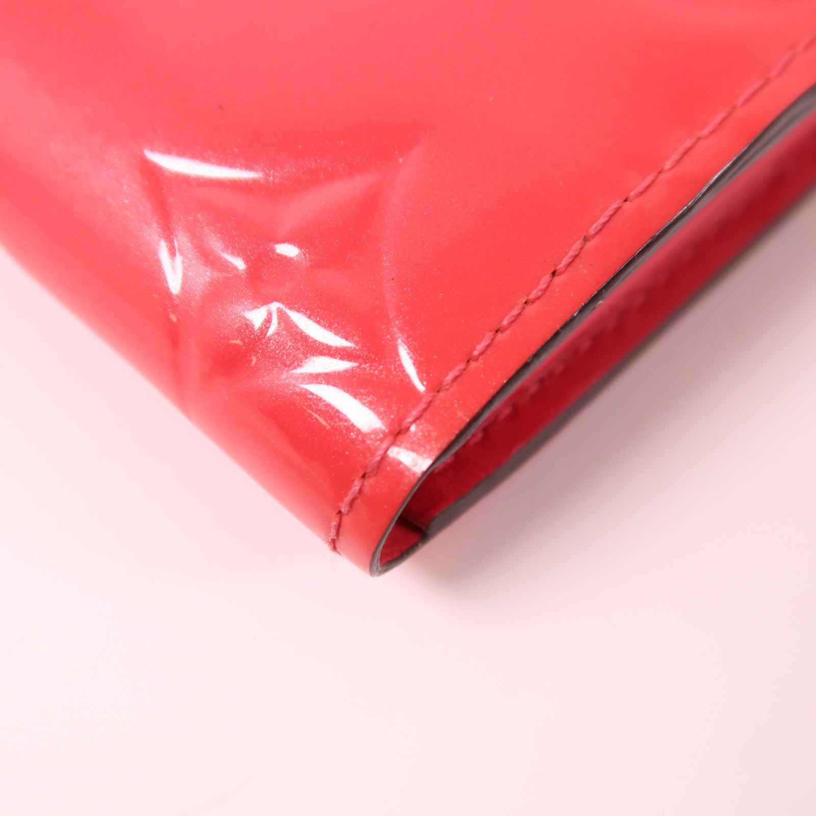 LOUIS VUITTON Monogram Vernis Portefeuille Sarah金扣長錢包