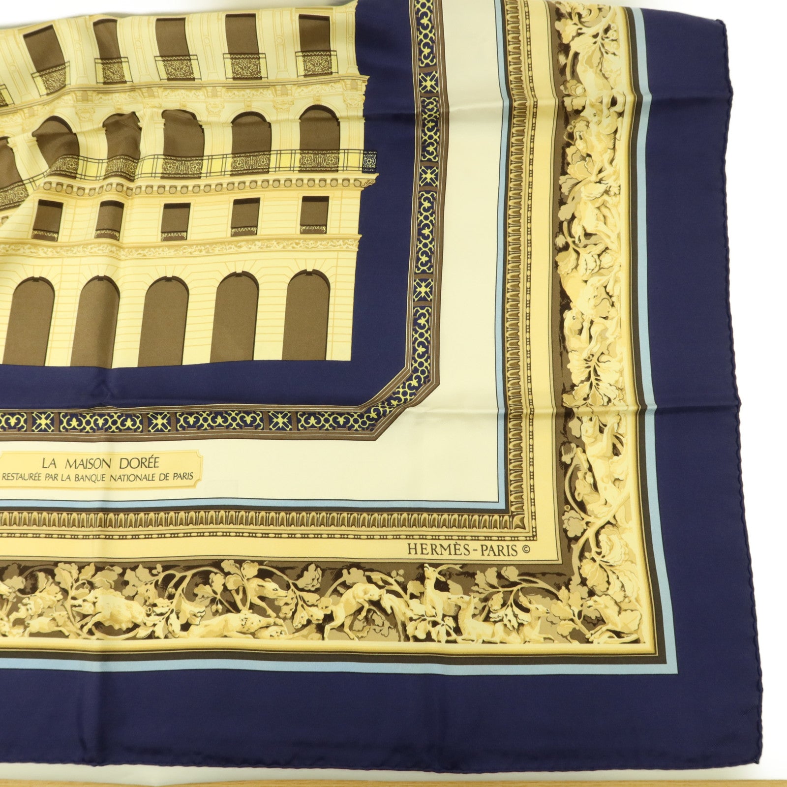 HERMES 絲質Scarf 90X90絲巾