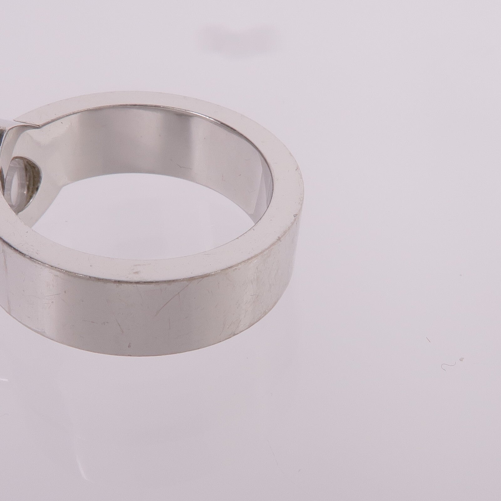 Chopard 18K白金Happy Diamonds Ring鑽石戒指US#6.5