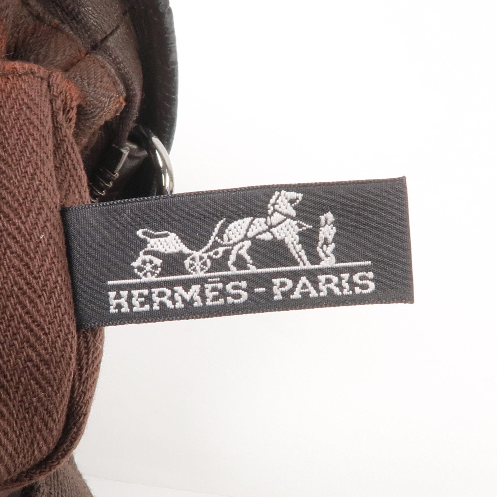 HERMES Swift皮革Vintage 2 Way Bag銀扣手挽肩背兩用袋