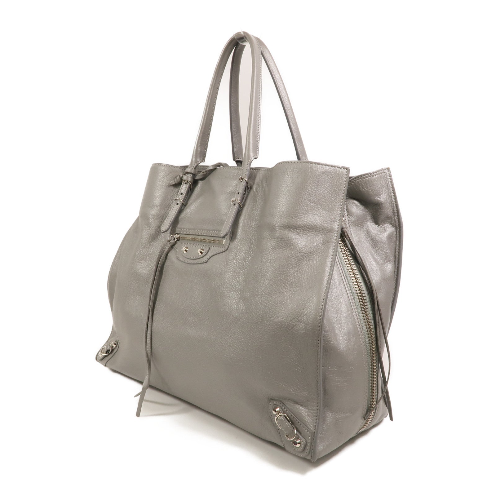 BALENCIAGA 牛皮皮革Papier A4手挽袋