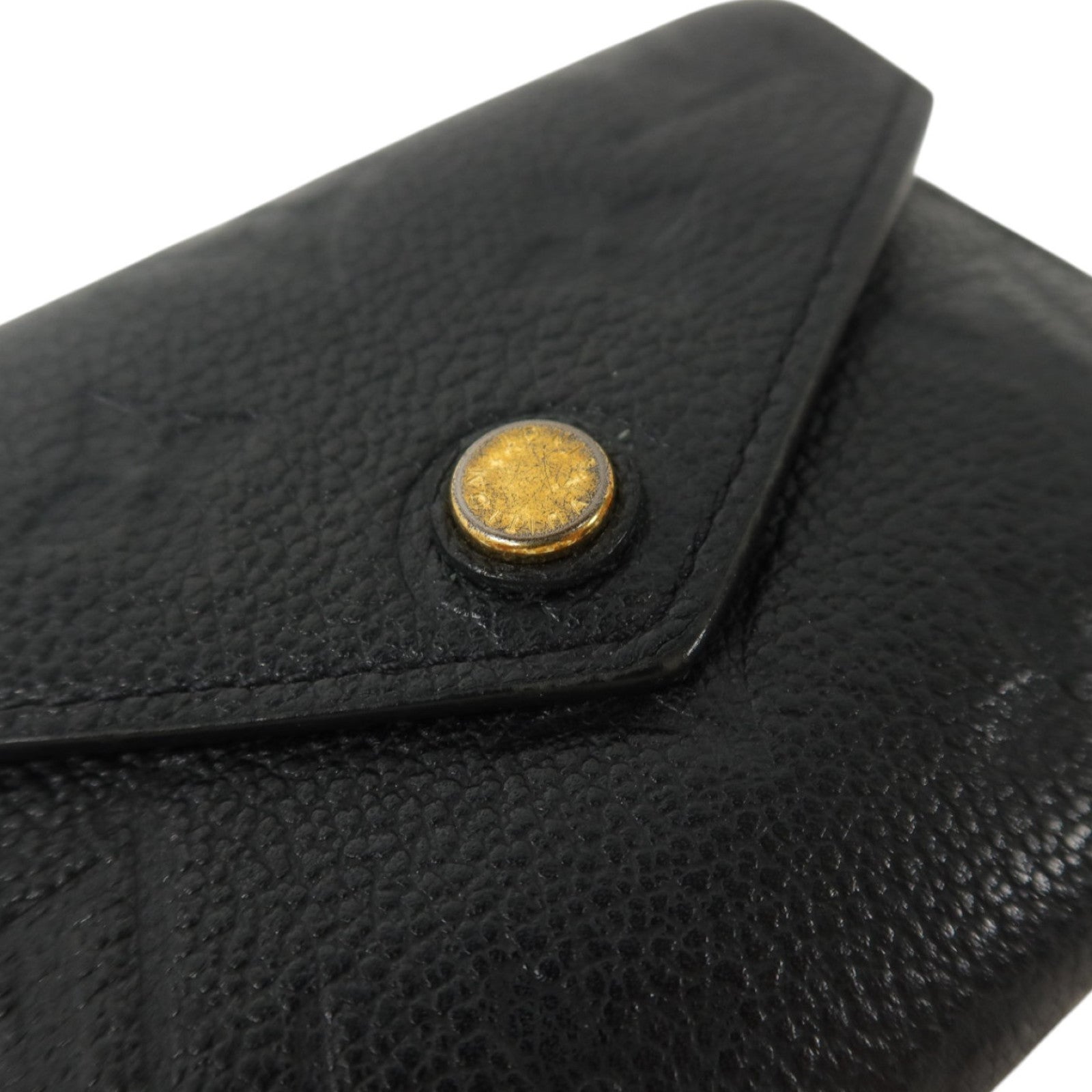 LOUIS VUITTON Monogram Empreinte Victorine Wallet金扣錢包