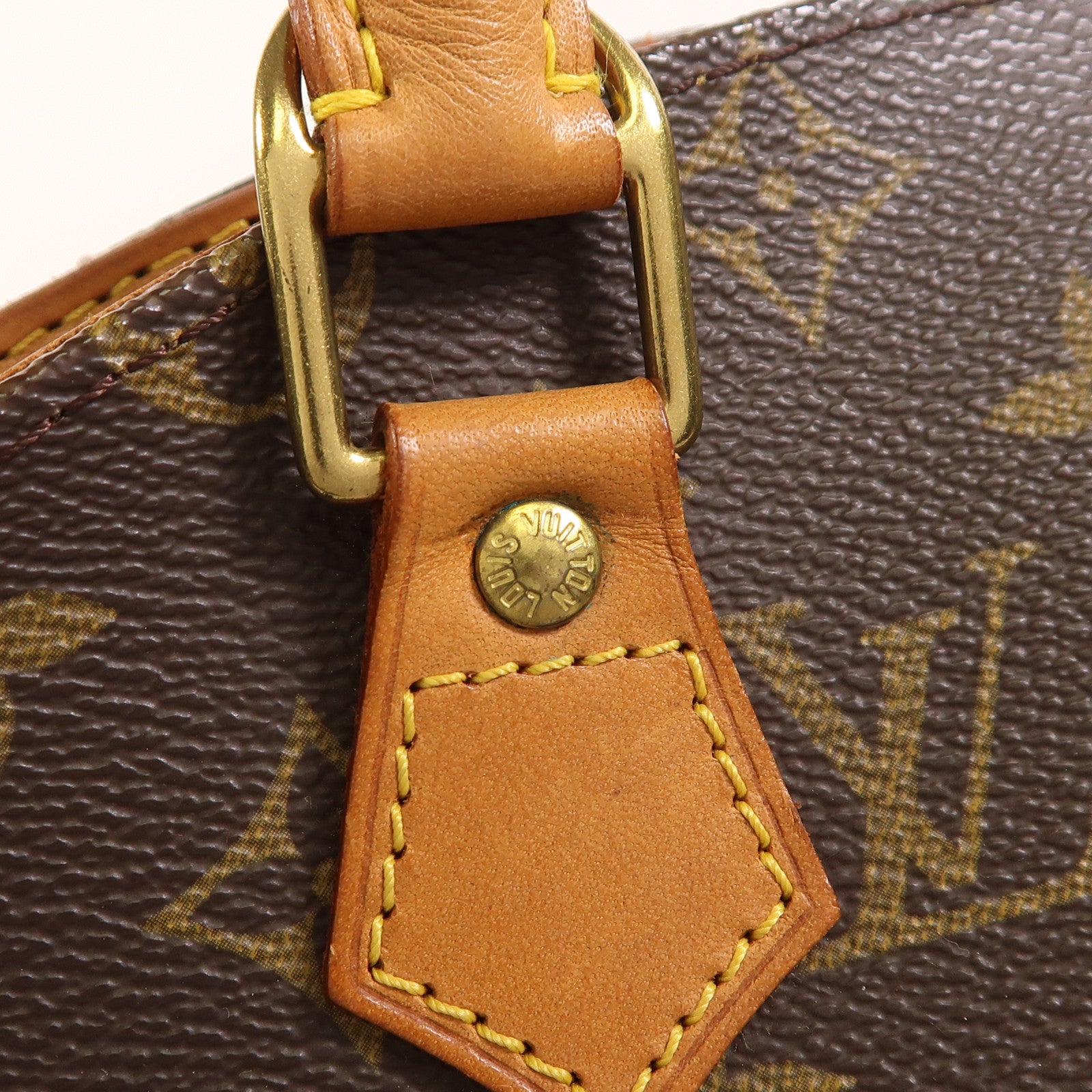 LOUIS VUITTON Monogram Ellipse MM金扣手挽袋