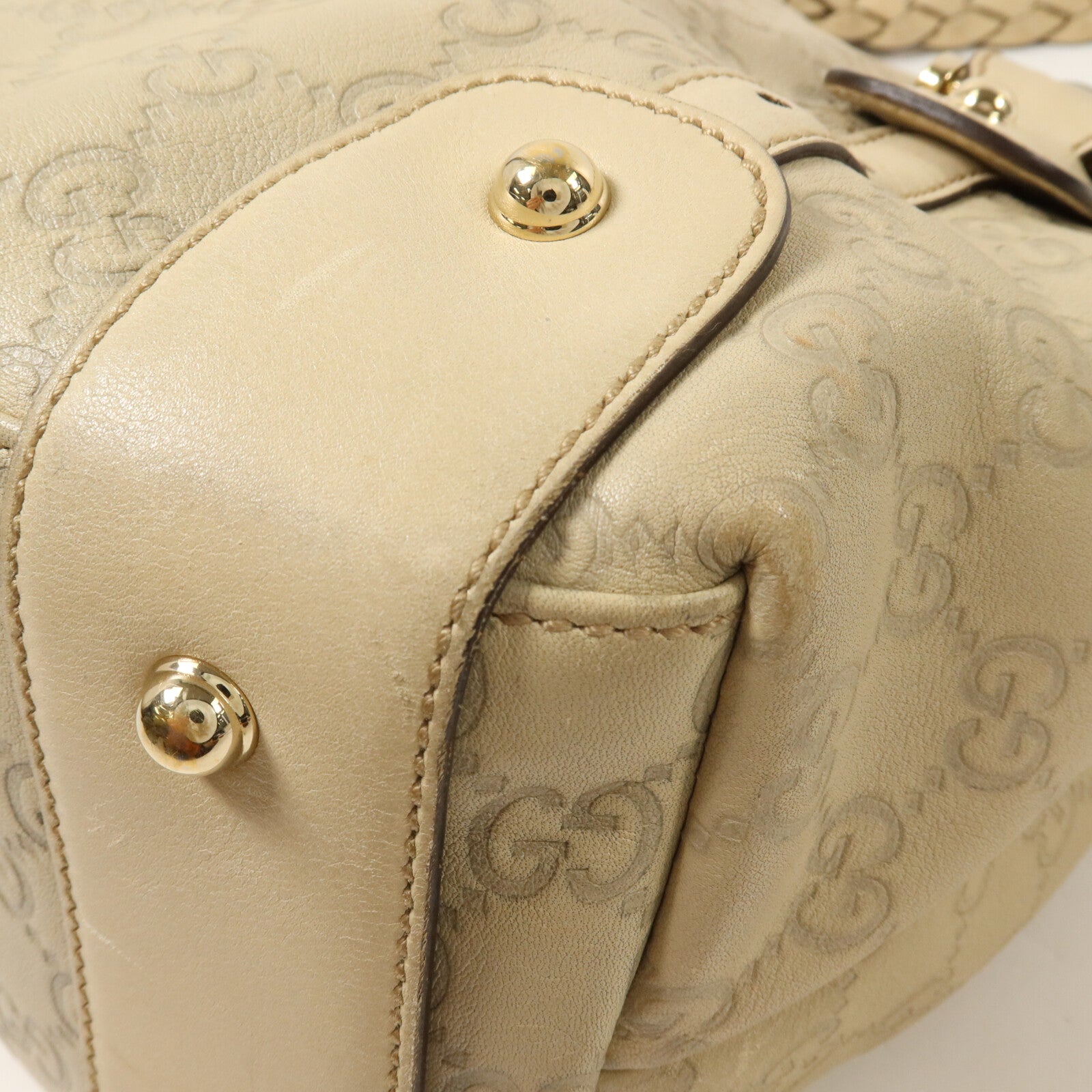GUCCI 牛皮皮革Pelham手挽袋