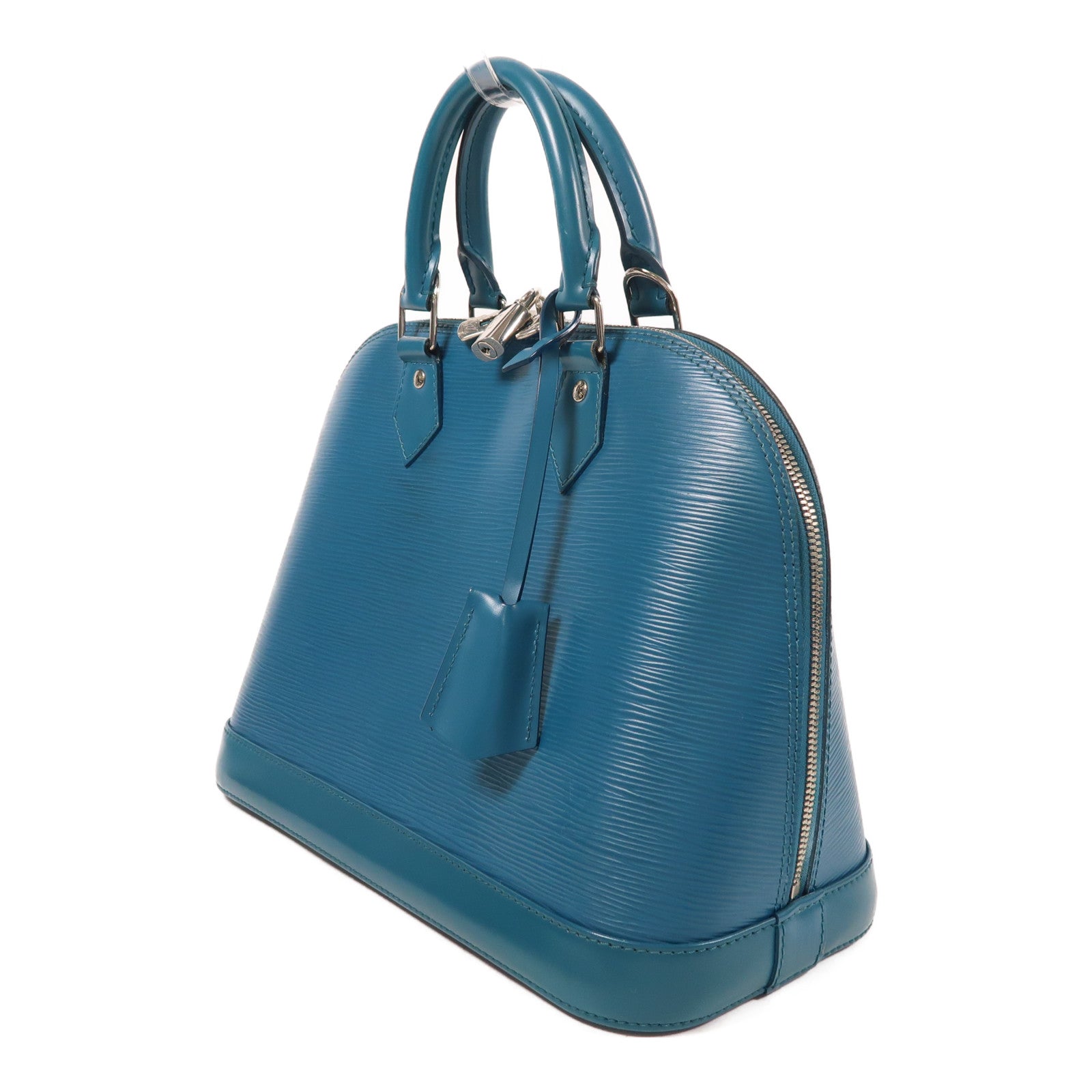 LOUIS VUITTON Epi Alma PM銀扣手挽袋