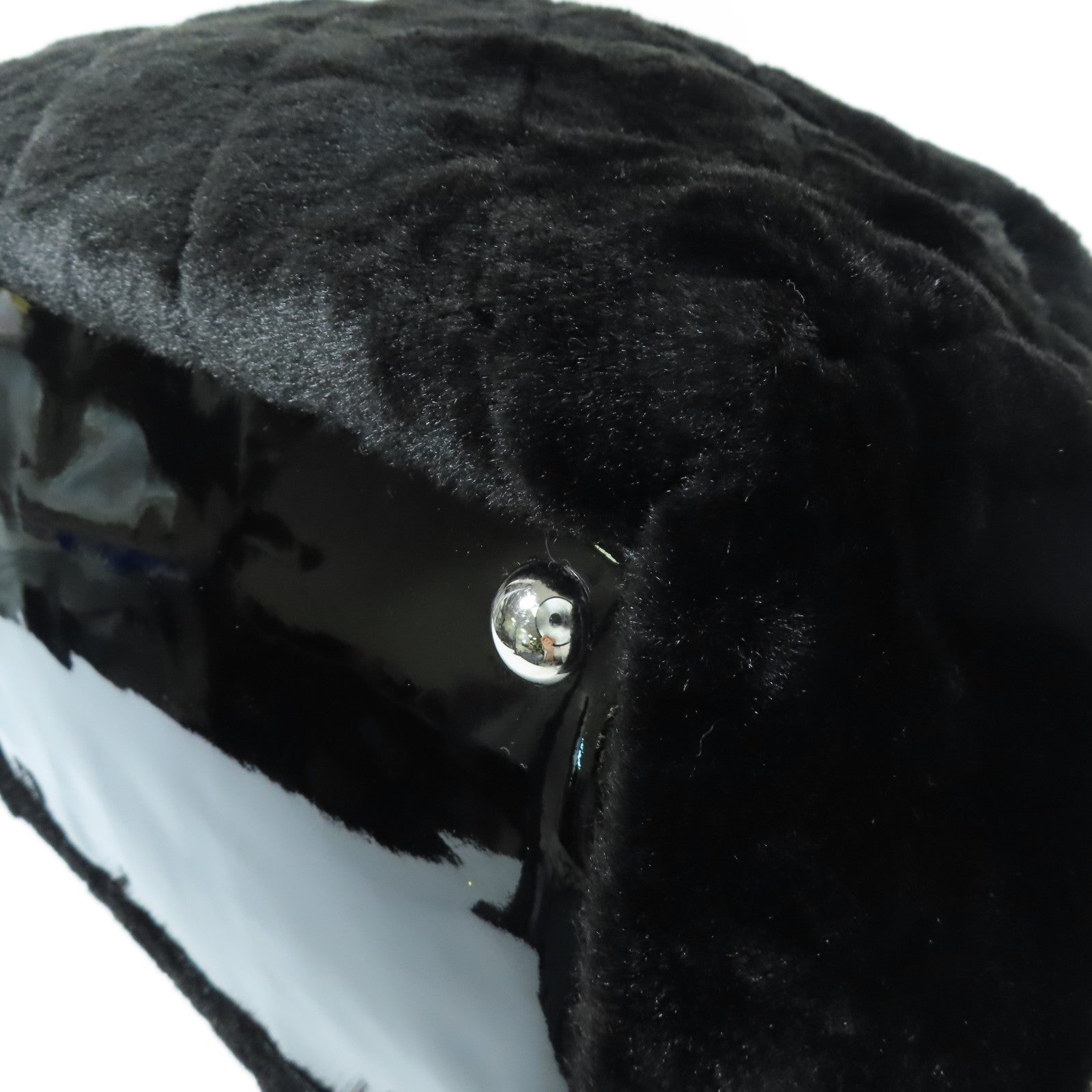 CHANEL【激減優惠】 兎毛Shoulder Bag銀扣肩背袋