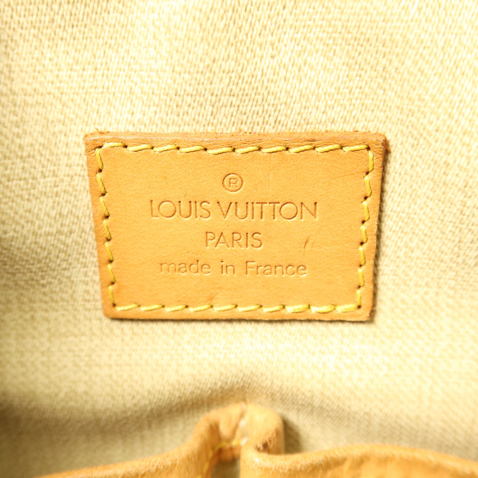 LOUIS VUITTON Monogram Trouville金扣手挽袋