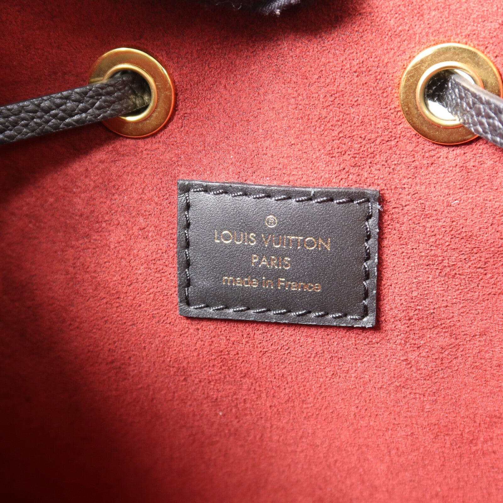LOUIS VUITTON Monogram Empreinte Bicolor Neo Noe MM金手挽肩背兩用袋