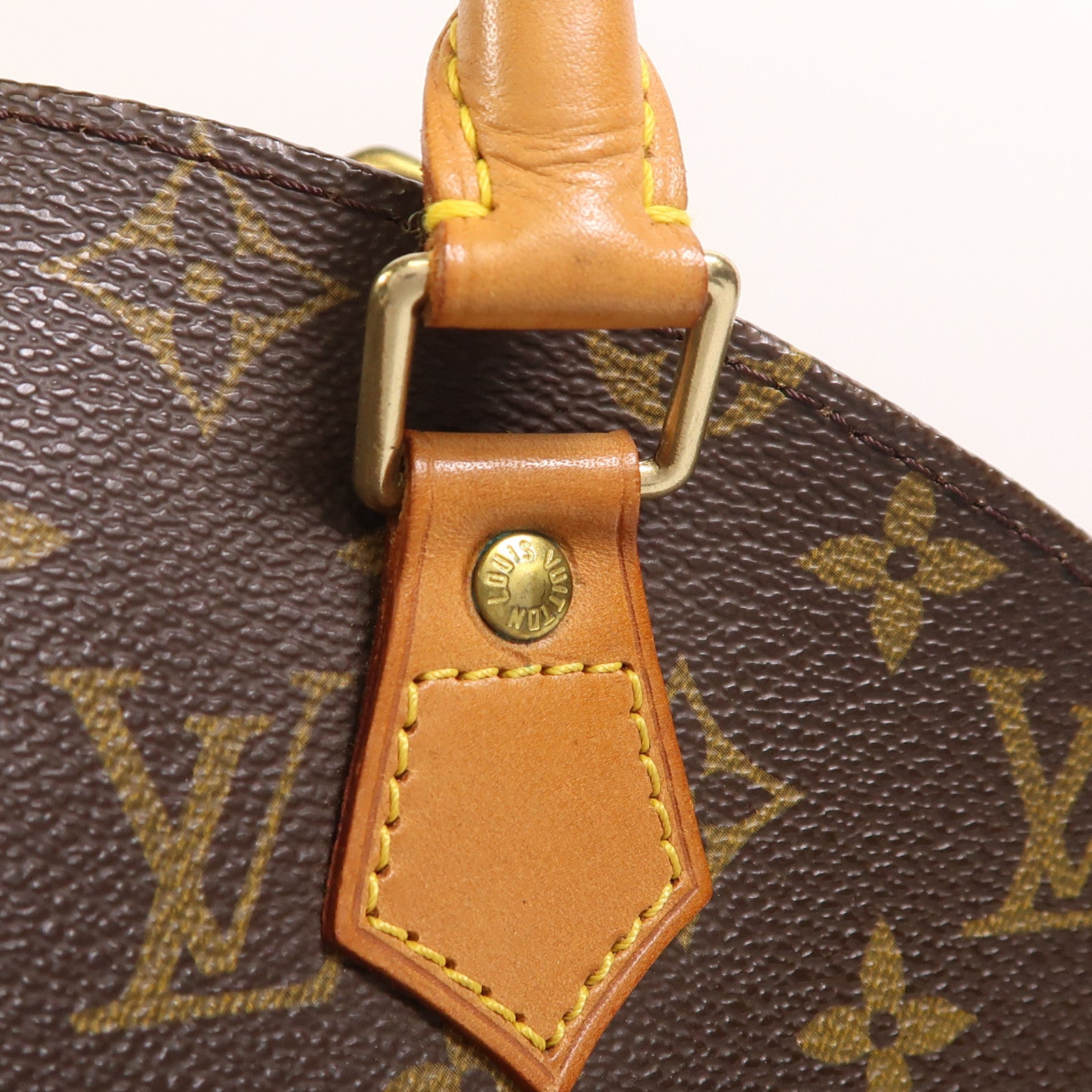 LOUIS VUITTON Monogram Ellipse MM金扣手挽袋