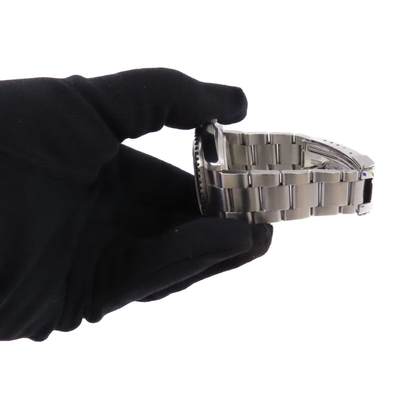 ROLEX Submariner Date Watch不鏽鋼自動機芯手錶黑色/銀色
