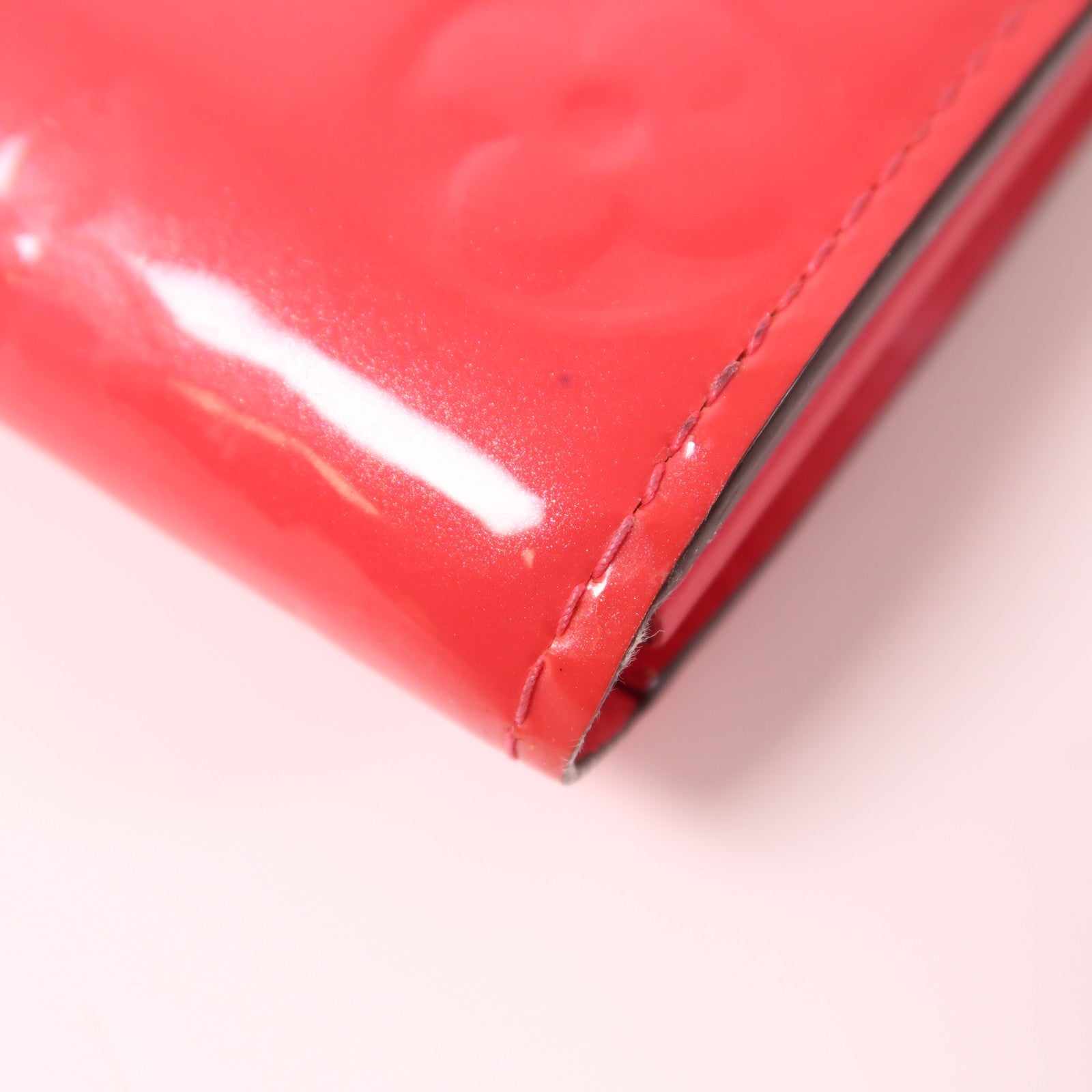 LOUIS VUITTON Monogram Vernis Portefeuille Sarah金扣長錢包