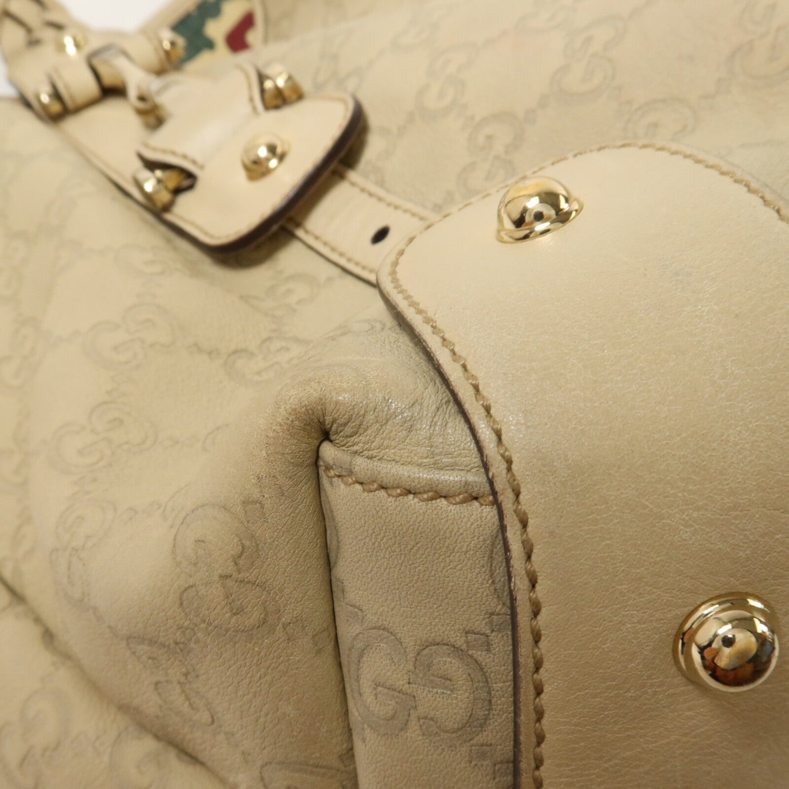 GUCCI 牛皮皮革Pelham手挽袋