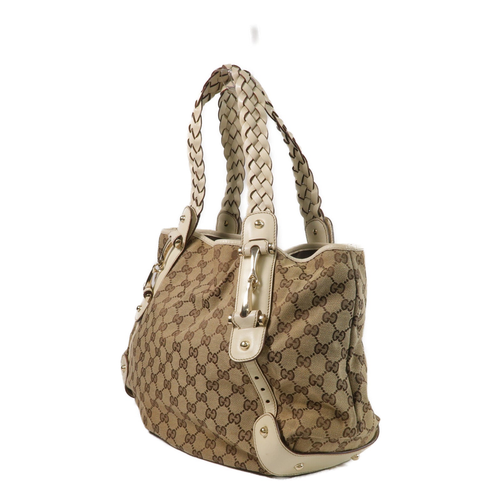 GUCCI 帆布Shoulder Tote肩背袋/手挽袋