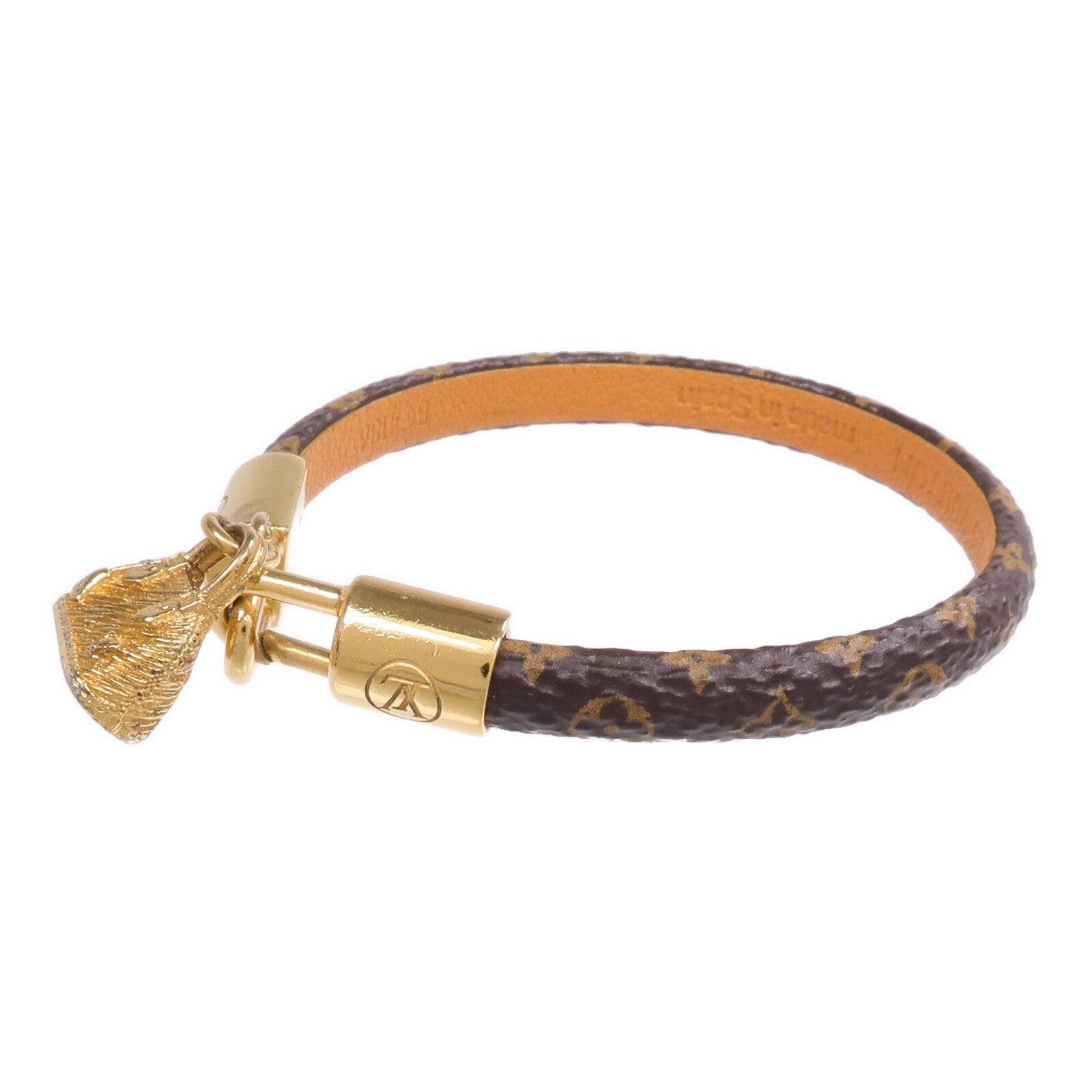 LOUIS VUITTON Monogram Alma Bracelet金扣手帶