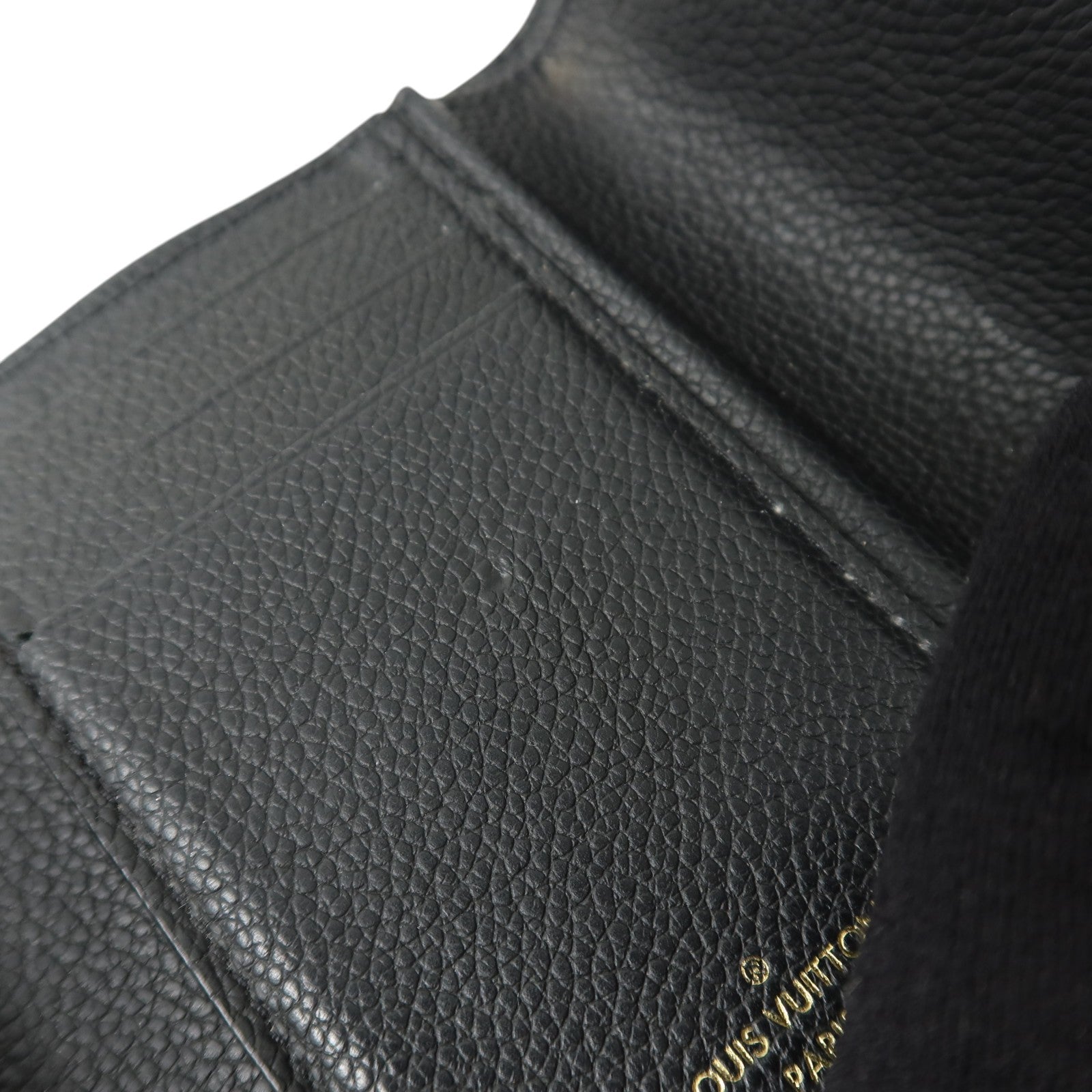 LOUIS VUITTON Monogram Empreinte Victorine Wallet金扣錢包