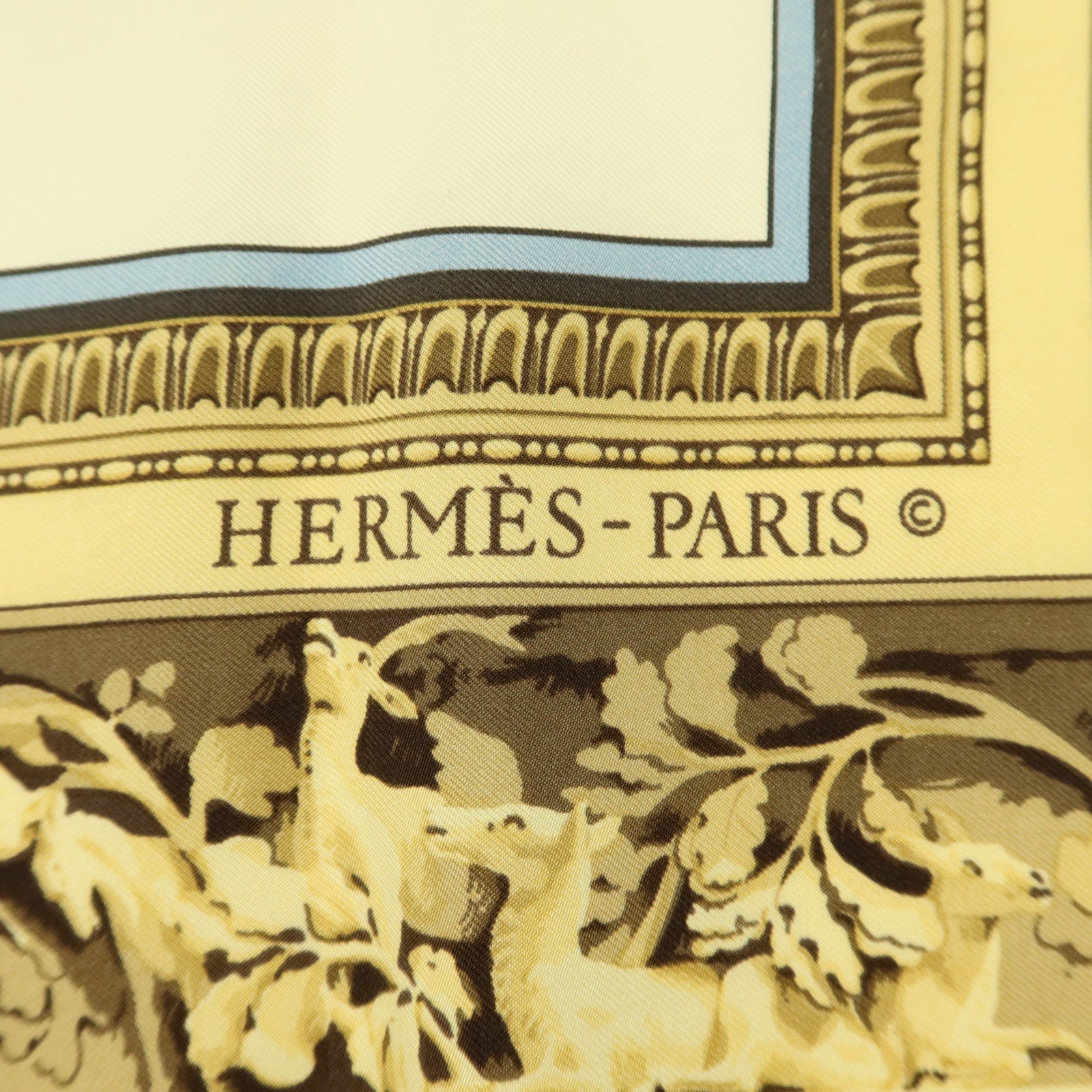 HERMES 絲質Scarf 90X90絲巾