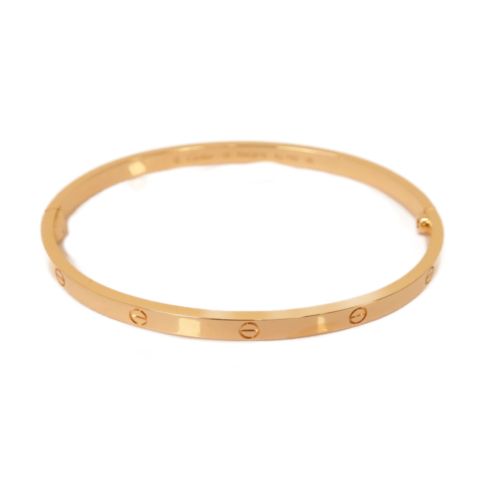 CARTIER 18K玫瑰金Love Blaceret Small手鏈Cartier#18