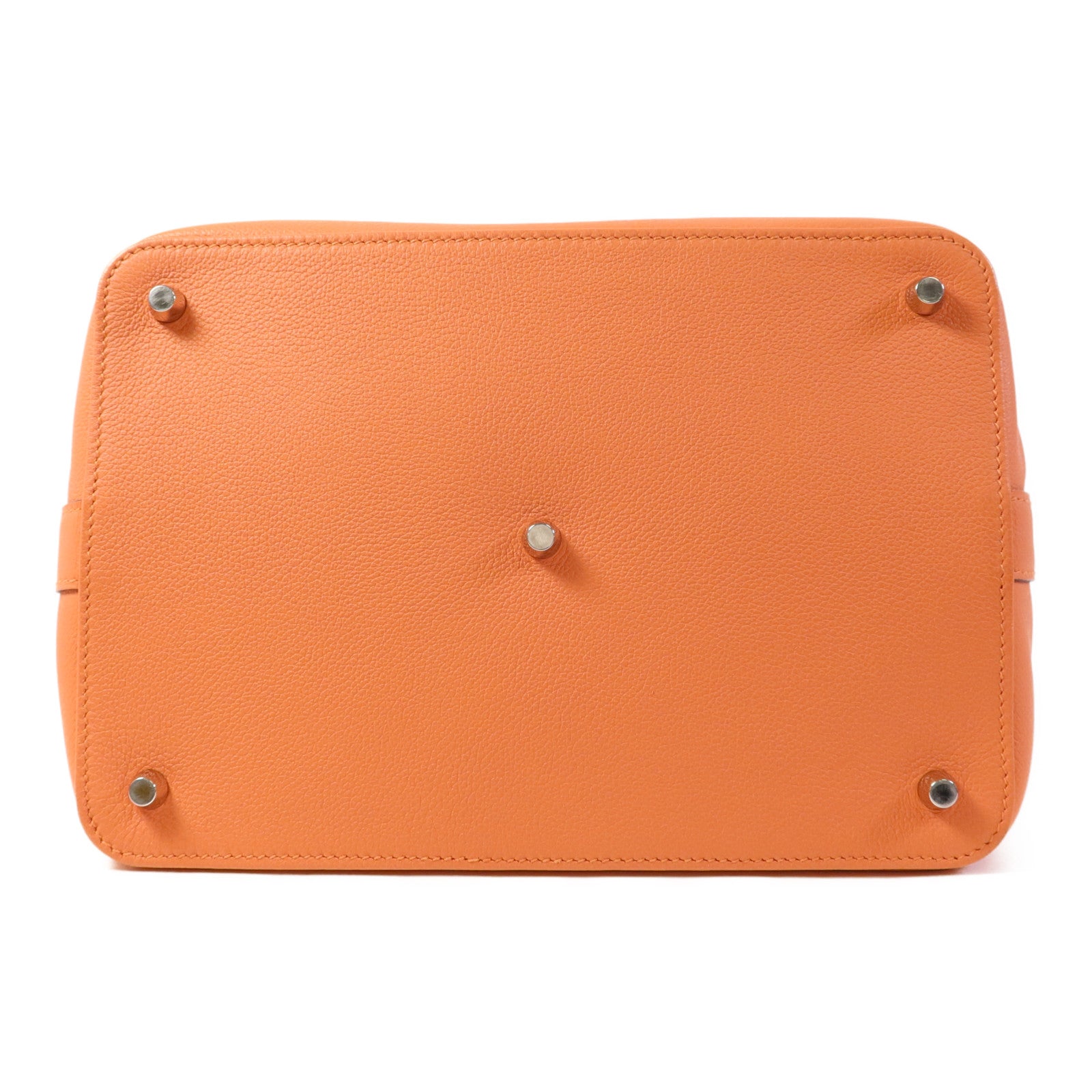 HERMES Swift皮革Tool Box 26銀扣手挽肩背兩用袋