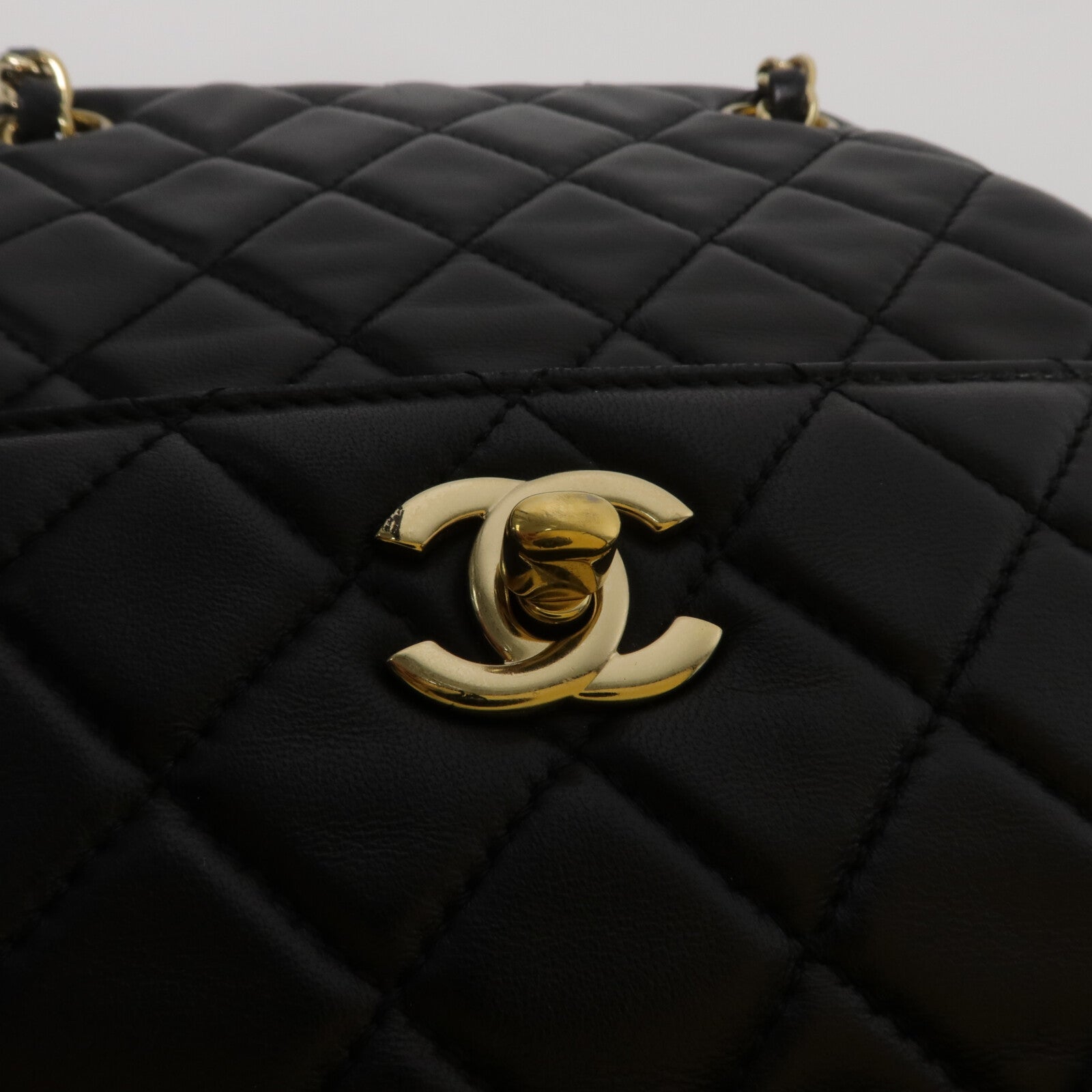 CHANEL 羊皮皮革Chain Shoulder鏈帶肩背袋
