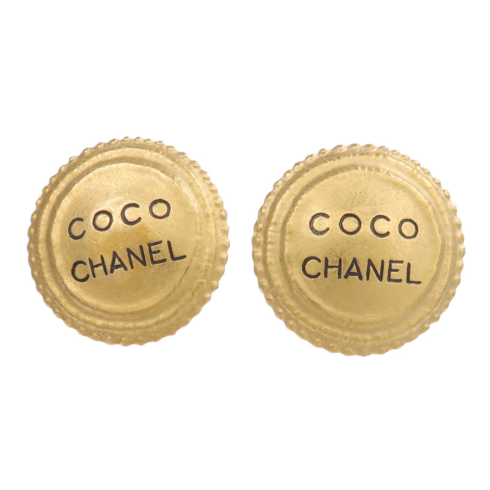 CHANEL 金屬Vintage Earrings耳環