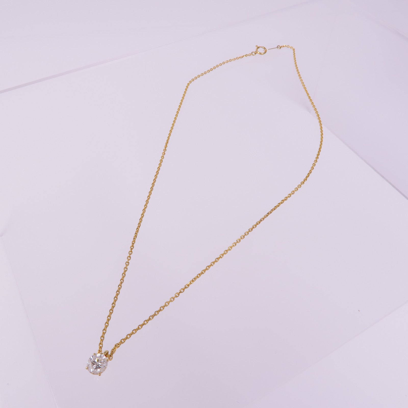JEWELRY 18K黃金Diamond Necklace鑽石項鍊