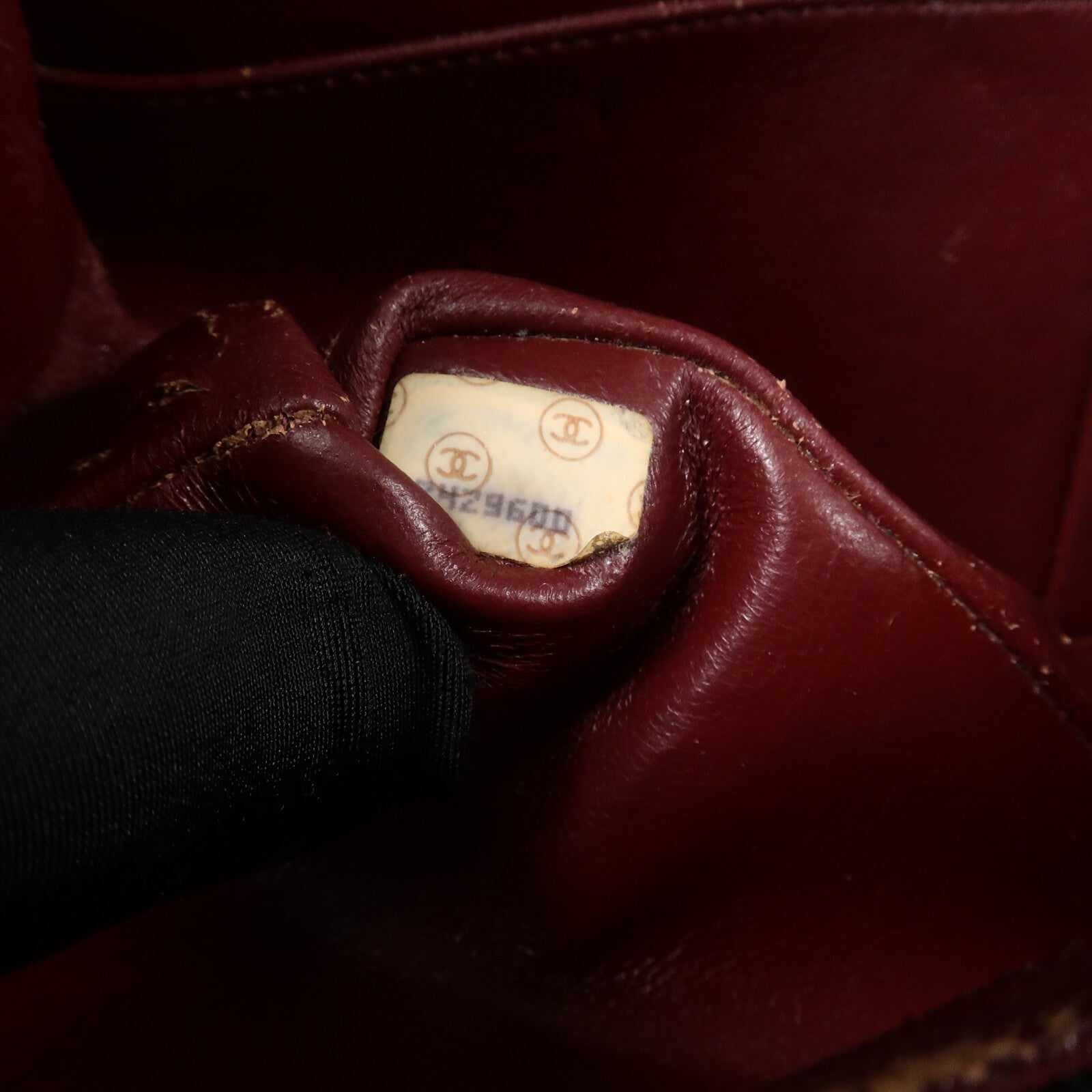 CHANEL 羊皮皮革Classic 23鏈帶肩背袋