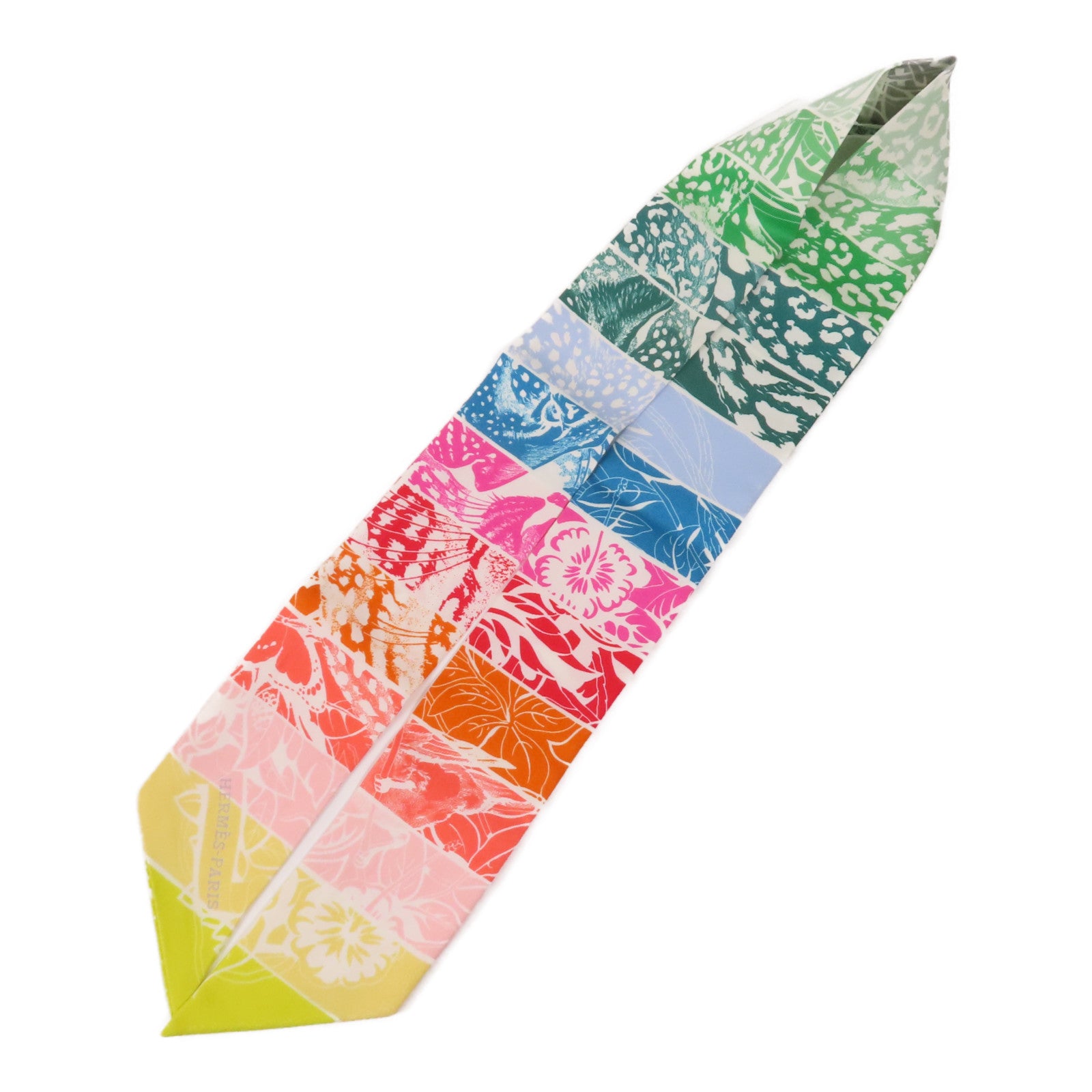 HERMES 絲質Twilly絲巾