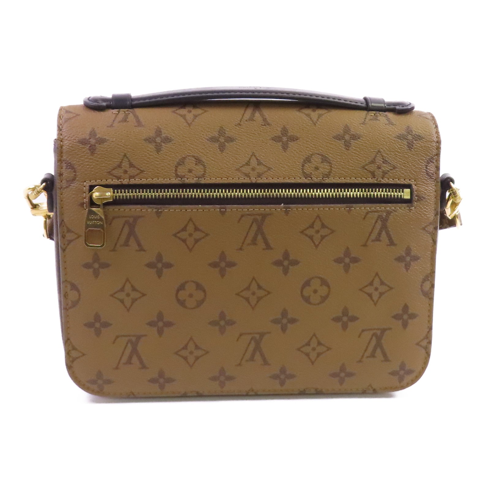 LOUIS VUITTON 【激減優惠】Monogram Reverse Pochette Metis金扣手挽肩背兩用袋