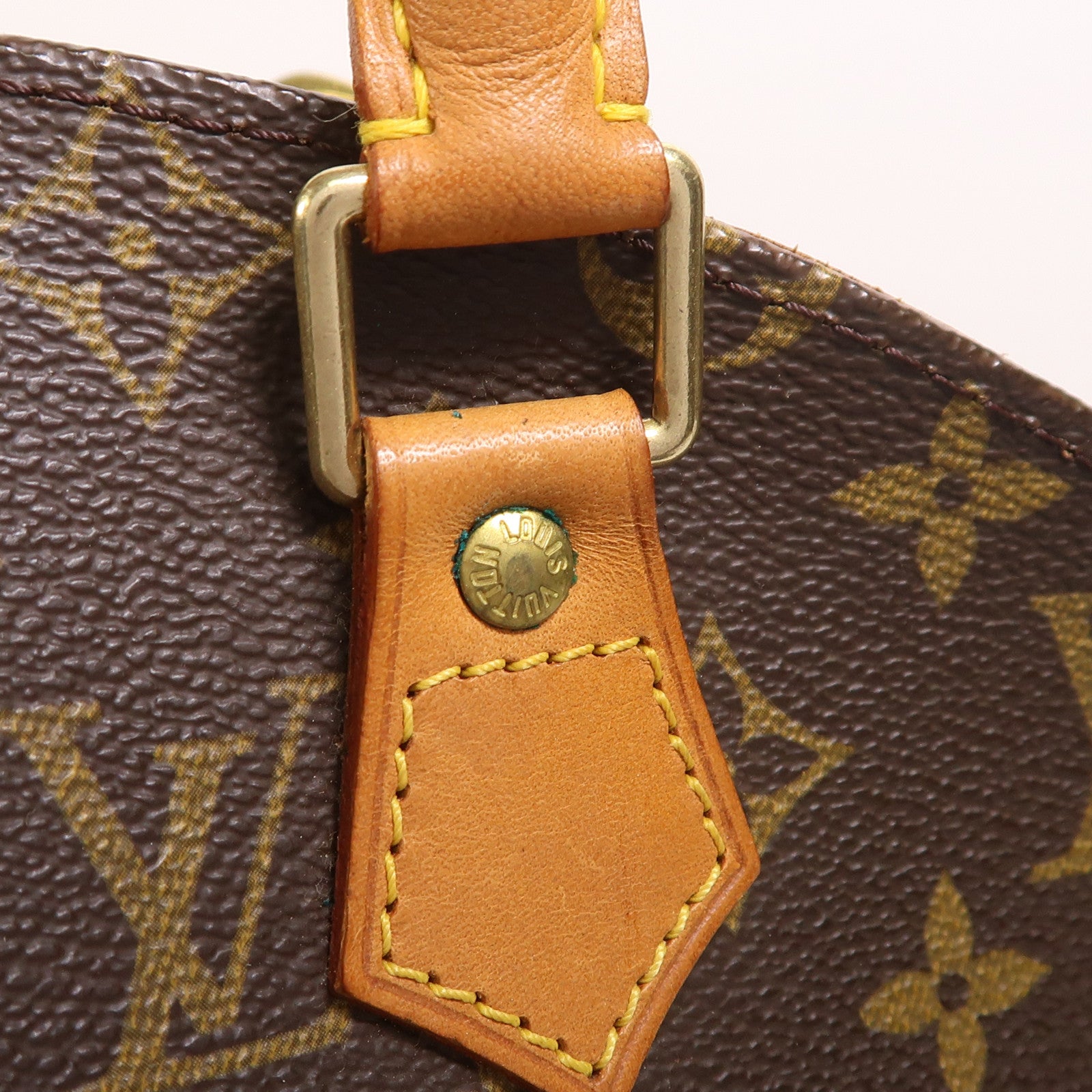 LOUIS VUITTON Monogram Ellipse MM金扣手挽袋