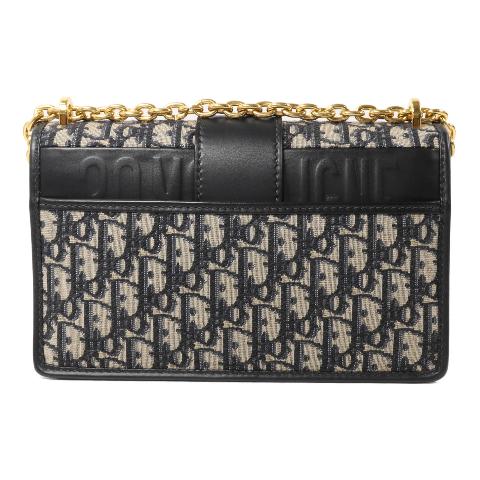 Dior 帆布30 Montaigne鏈帶肩背袋